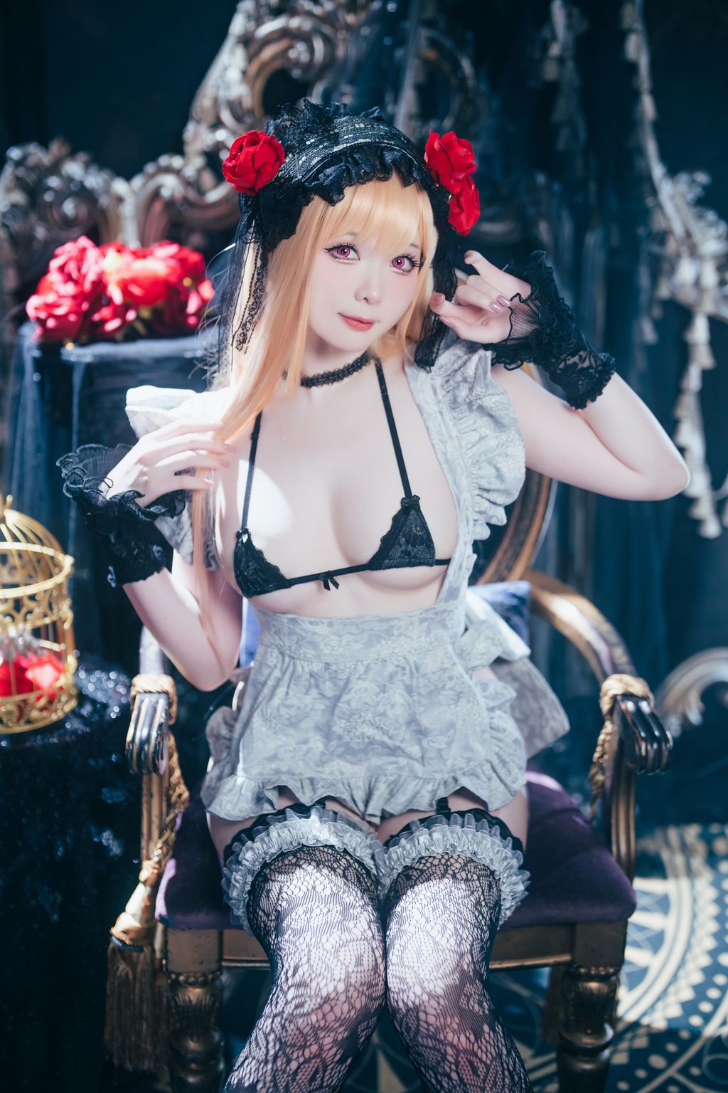 Coser@霜月shimo: 喜多川海梦 My Dress Up (93 photos)