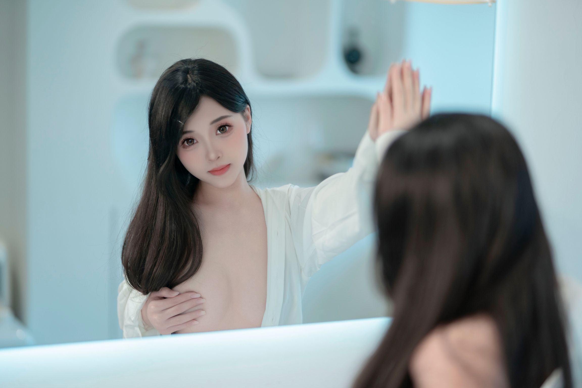 Coser@Bangni邦尼: 男友衬衣 (99 photos) 12 Coser@Bangni邦尼: 男友衬衣 (99 photos) 12