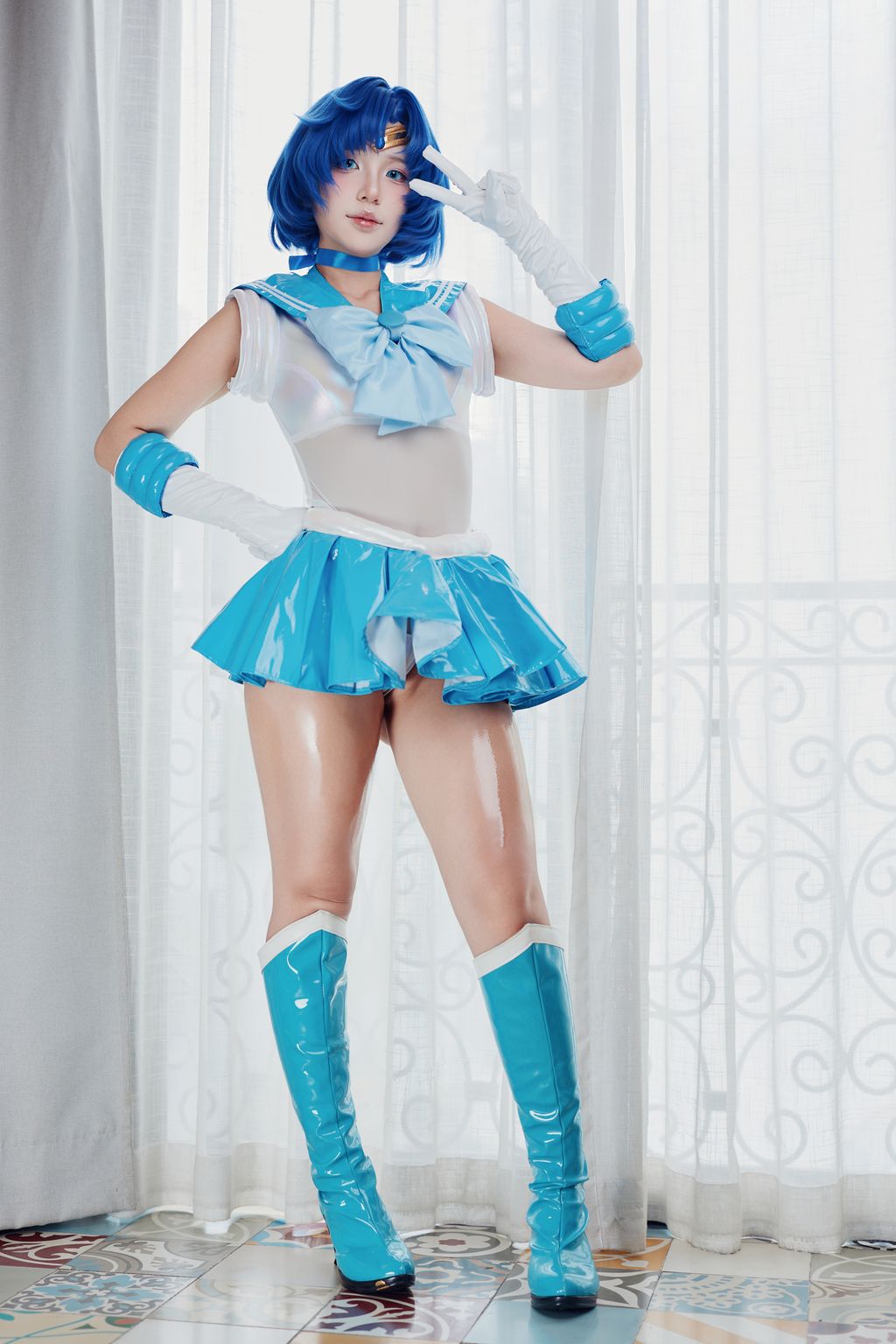Coser@PuyPuy: Sailor Mercury (288 photos + 10 videos) 7 Coser@PuyPuy: Sailor Mercury (288 photos + 10 videos) 7