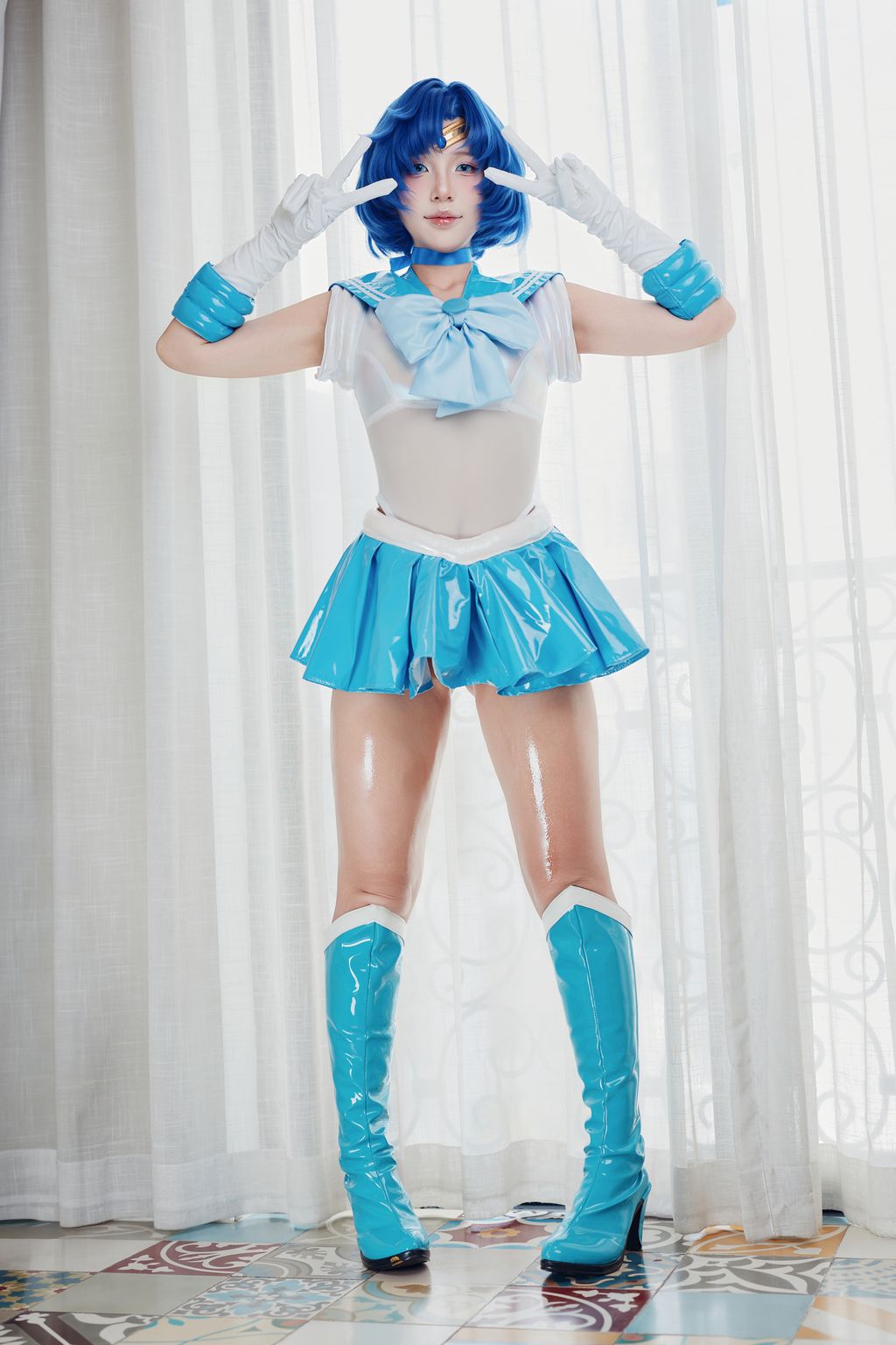 Coser@PuyPuy: Sailor Mercury (288 photos + 10 videos) 12 Coser@PuyPuy: Sailor Mercury (288 photos + 10 videos) 12