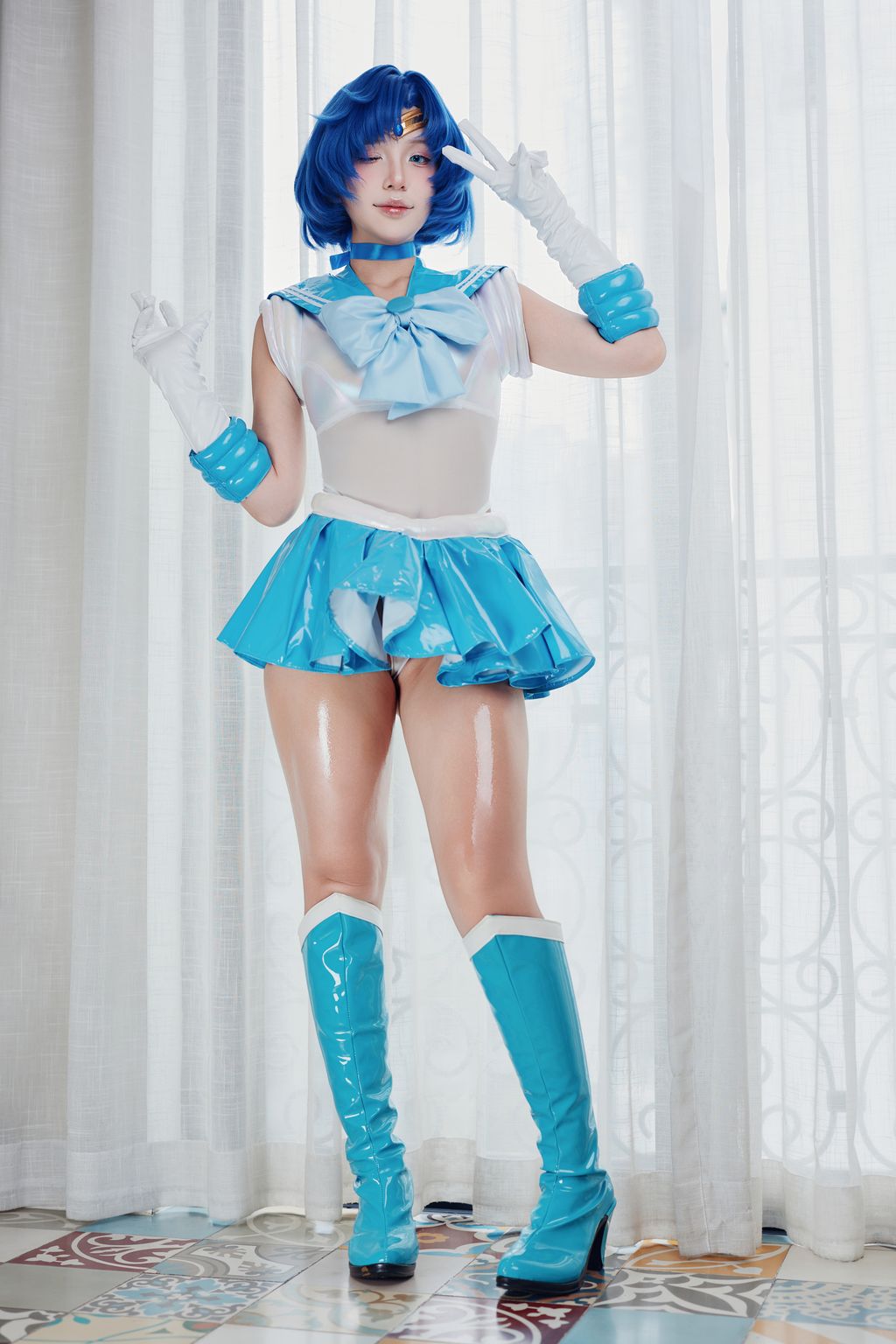 Coser@PuyPuy: Sailor Mercury (288 photos + 10 videos) 10 Coser@PuyPuy: Sailor Mercury (288 photos + 10 videos) 10