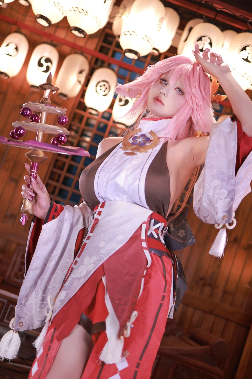 Coser@桜满三时: 八重神子 (89 photos) 1 Coser@桜满三时: 八重神子 (89 photos) 1