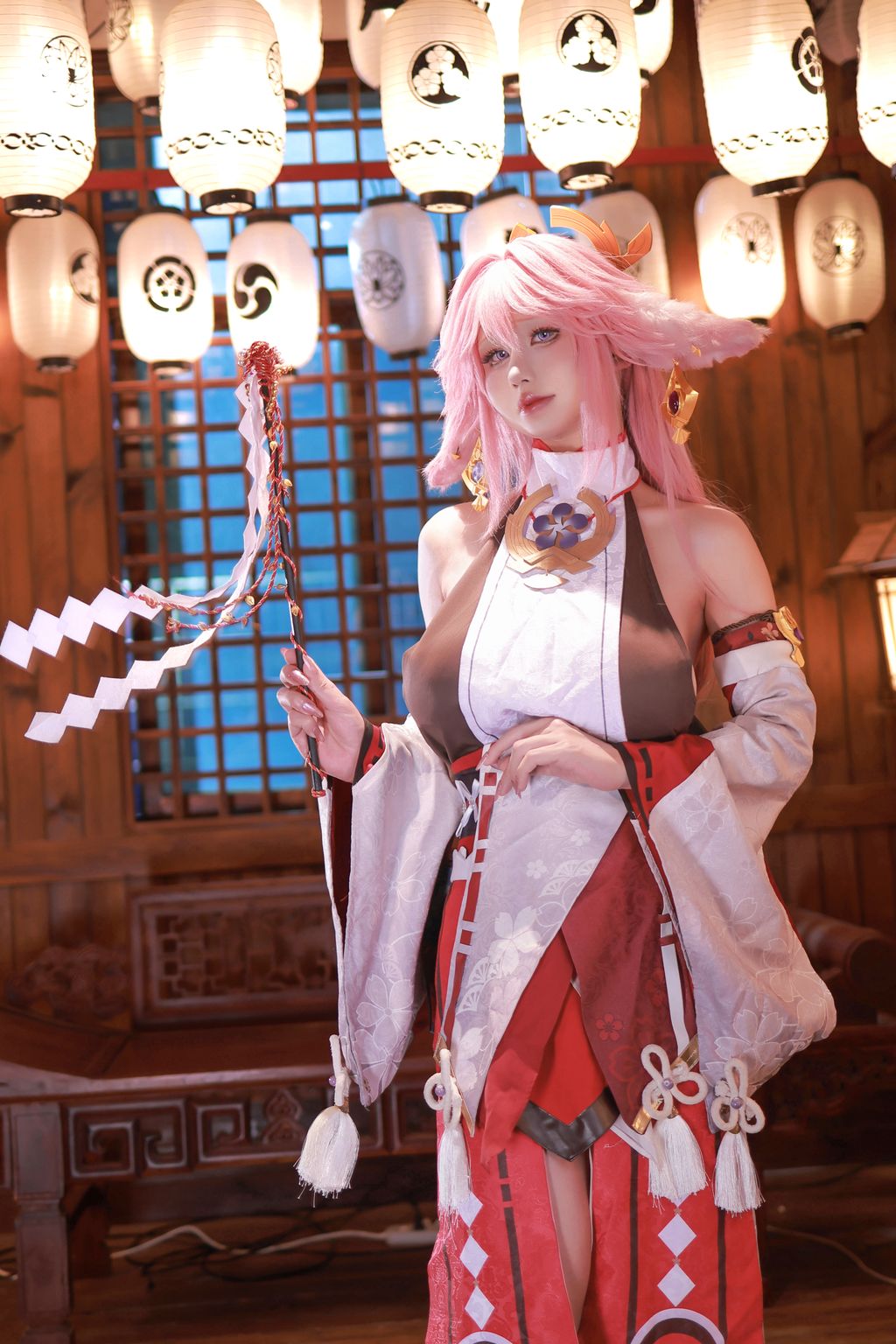 Coser@桜满三时: 八重神子 (89 photos) 3 Coser@桜满三时: 八重神子 (89 photos) 3