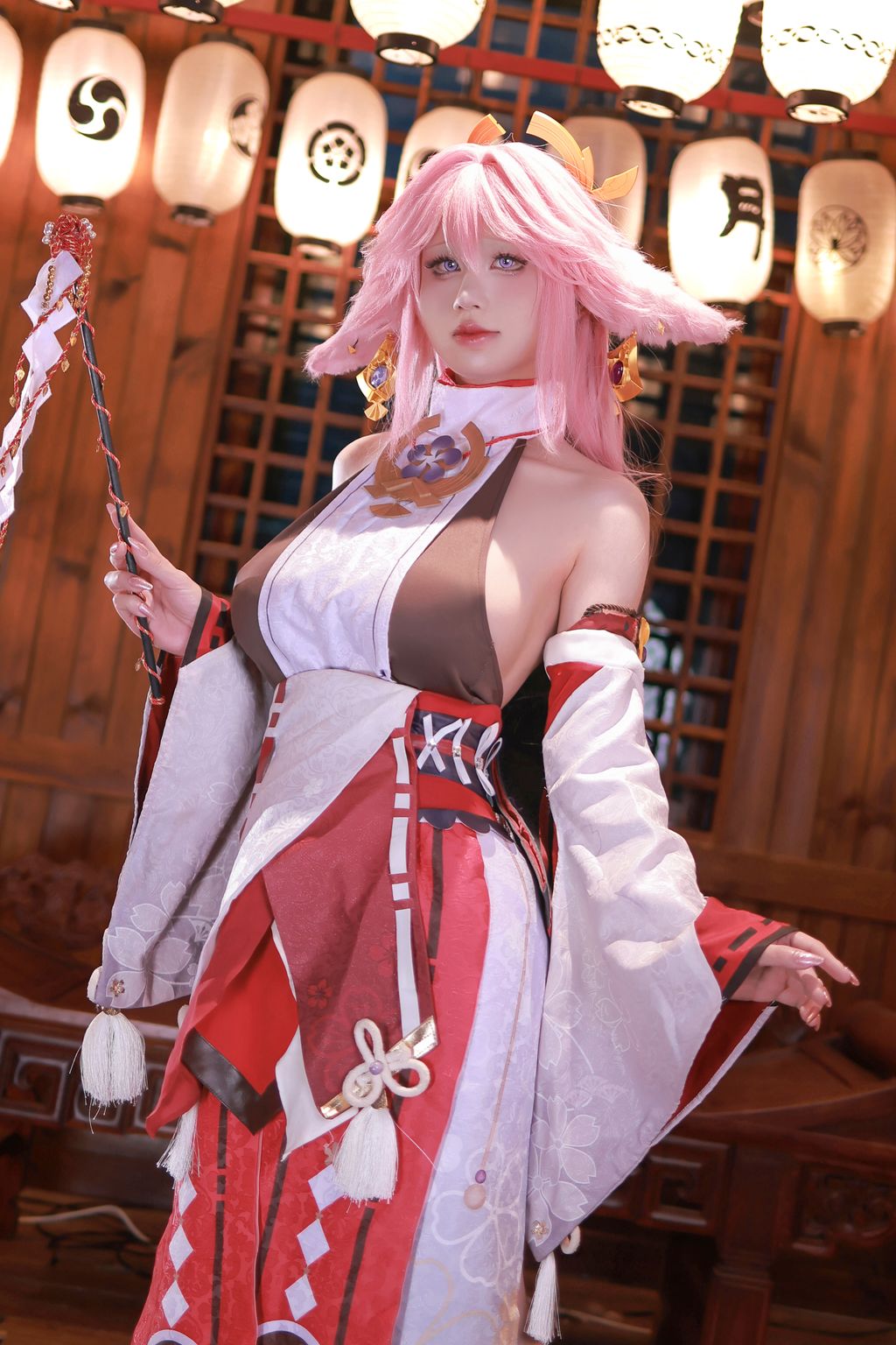 Coser@桜满三时: 八重神子 (89 photos) 17 Coser@桜满三时: 八重神子 (89 photos) 17