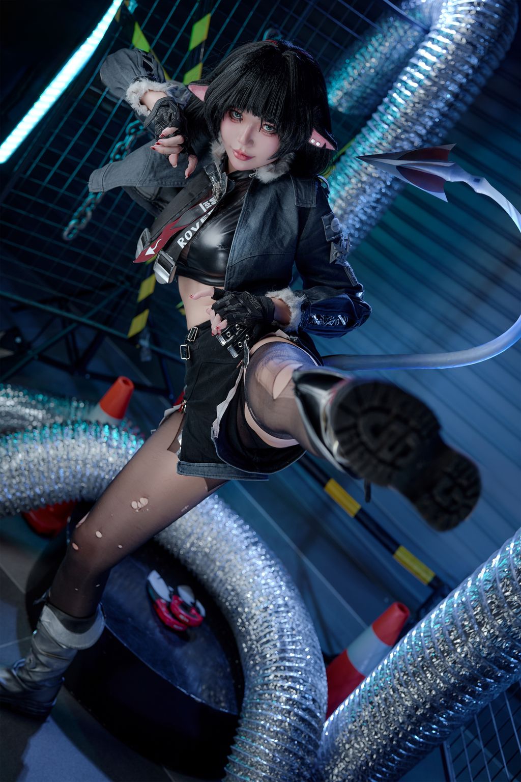 Coser@ZinieQ: Jane Doe 简杜 绝区零 (48 photos + 5 videos)