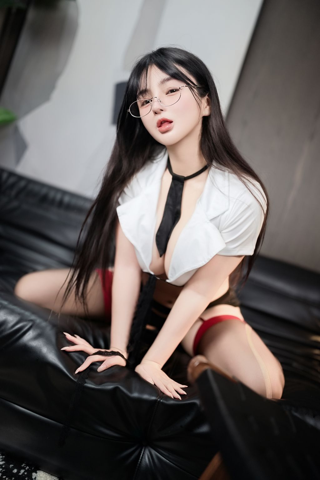 Coser@桜井宁宁: 眼镜ol (125 photos + 1 video) 4 Coser@桜井宁宁: 眼镜ol (125 photos + 1 video) 4