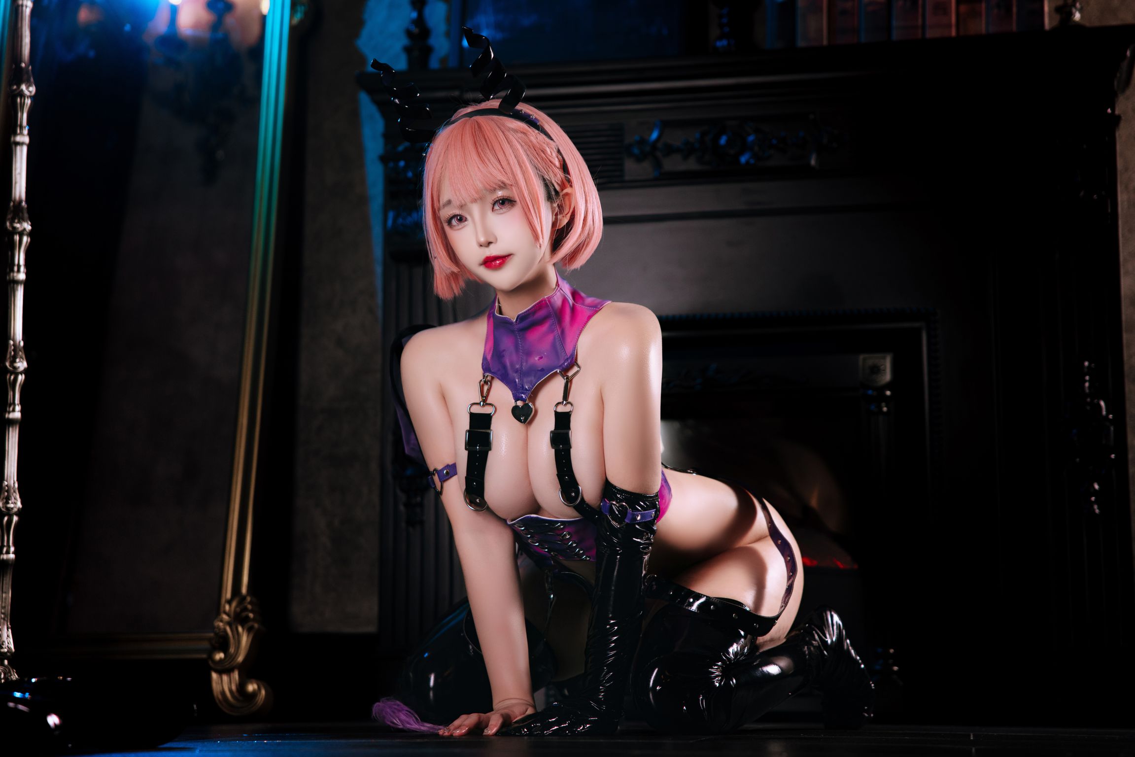 Coser@日奈娇: 新魅魔 (59 photos + 3 videos) 15 Coser@日奈娇: 新魅魔 (59 photos + 3 videos) 15
