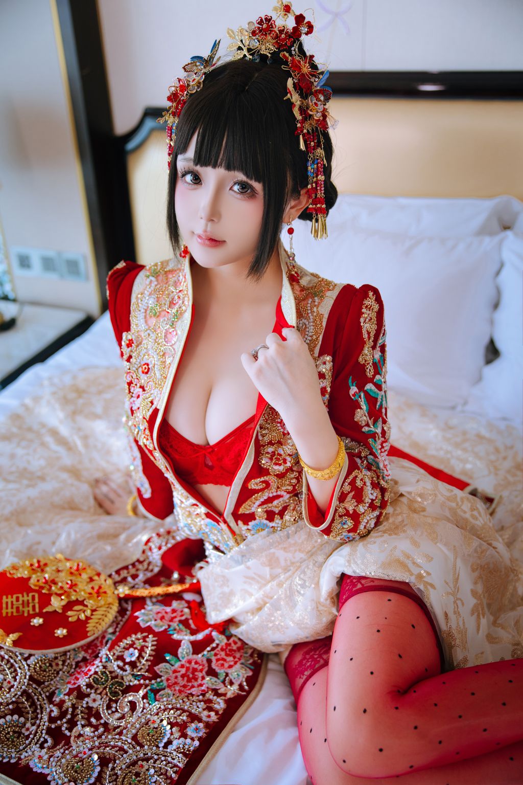 Coser@日奈娇: 洞房花烛 (190 photos + 5 videos) 17 Coser@日奈娇: 洞房花烛 (190 photos + 5 videos) 17