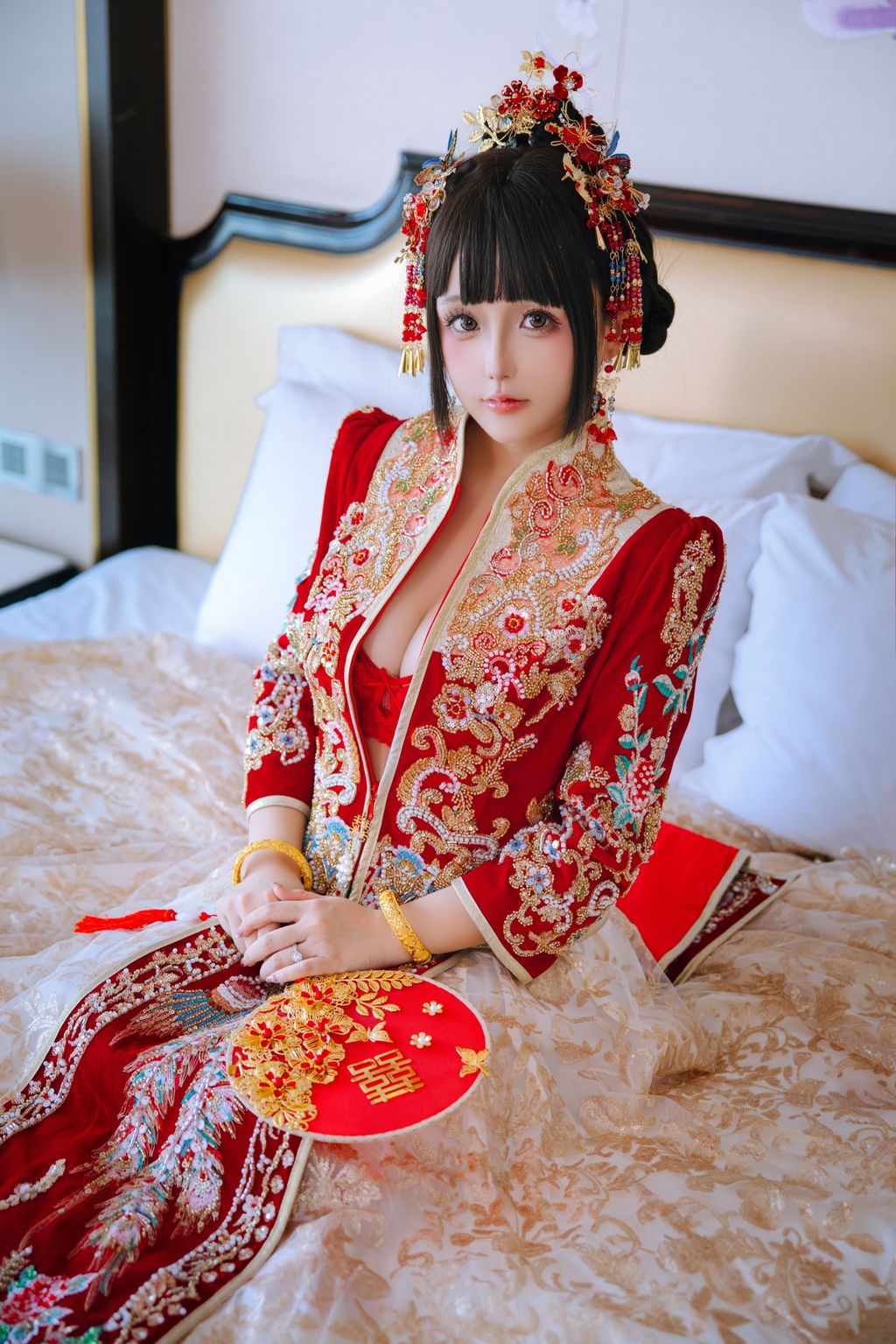 Coser@日奈娇: 洞房花烛 (190 photos + 5 videos) 15 Coser@日奈娇: 洞房花烛 (190 photos + 5 videos) 15