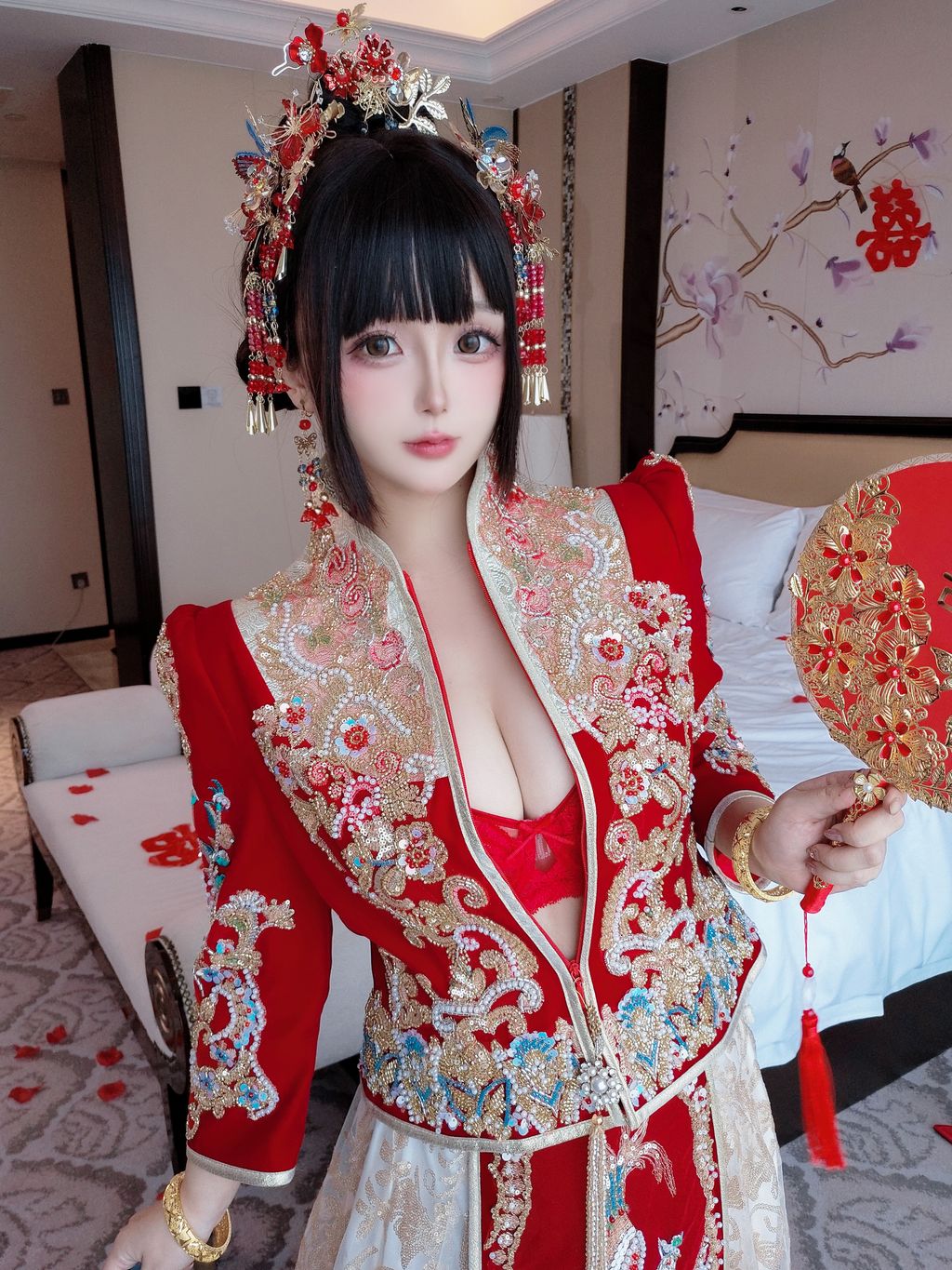 Coser@日奈娇: 洞房花烛 (190 photos + 5 videos) 15 Coser@日奈娇: 洞房花烛 (190 photos + 5 videos) 15