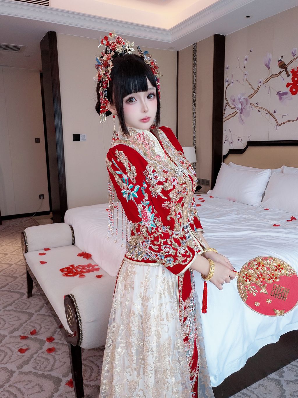 Coser@日奈娇: 洞房花烛 (190 photos + 5 videos) 13 Coser@日奈娇: 洞房花烛 (190 photos + 5 videos) 13