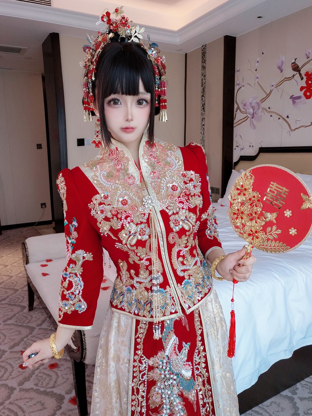 Coser@日奈娇: 洞房花烛 (190 photos + 5 videos) 14 Coser@日奈娇: 洞房花烛 (190 photos + 5 videos) 14