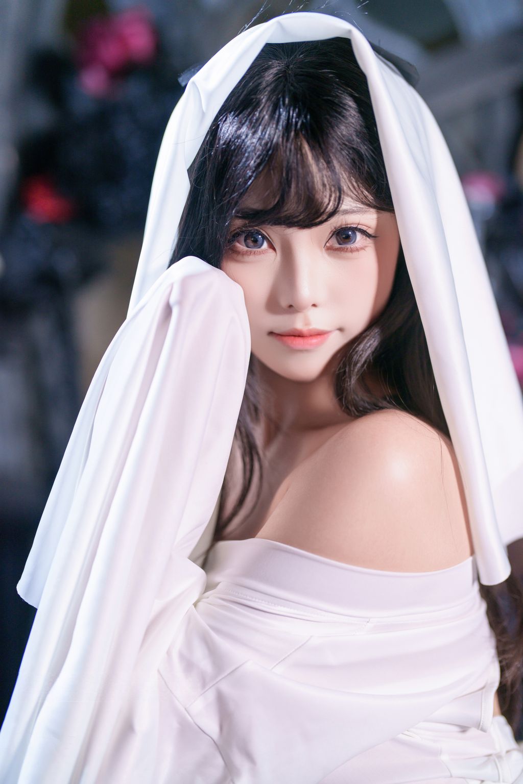 Coser@蜜汁猫裘: 幽灵娘 (66 photos + 2 videos)