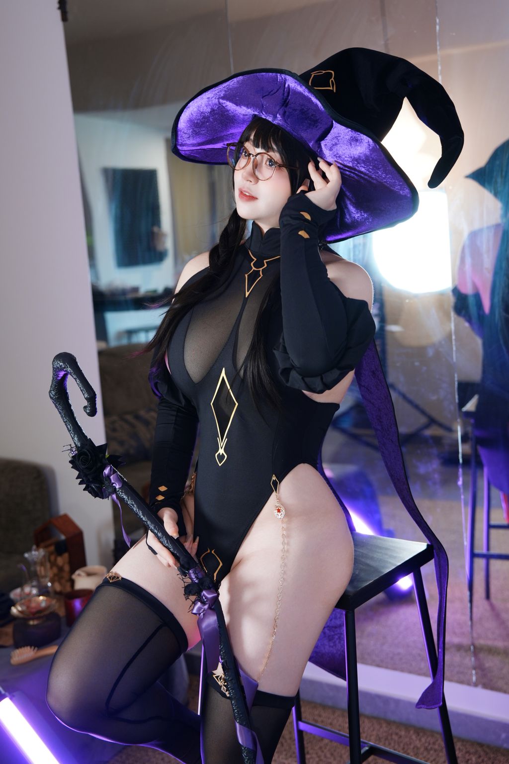 毛毛帽: 魔女之夜 (105 photos + 2 videos) 4 毛毛帽: 魔女之夜 (105 photos + 2 videos) 4