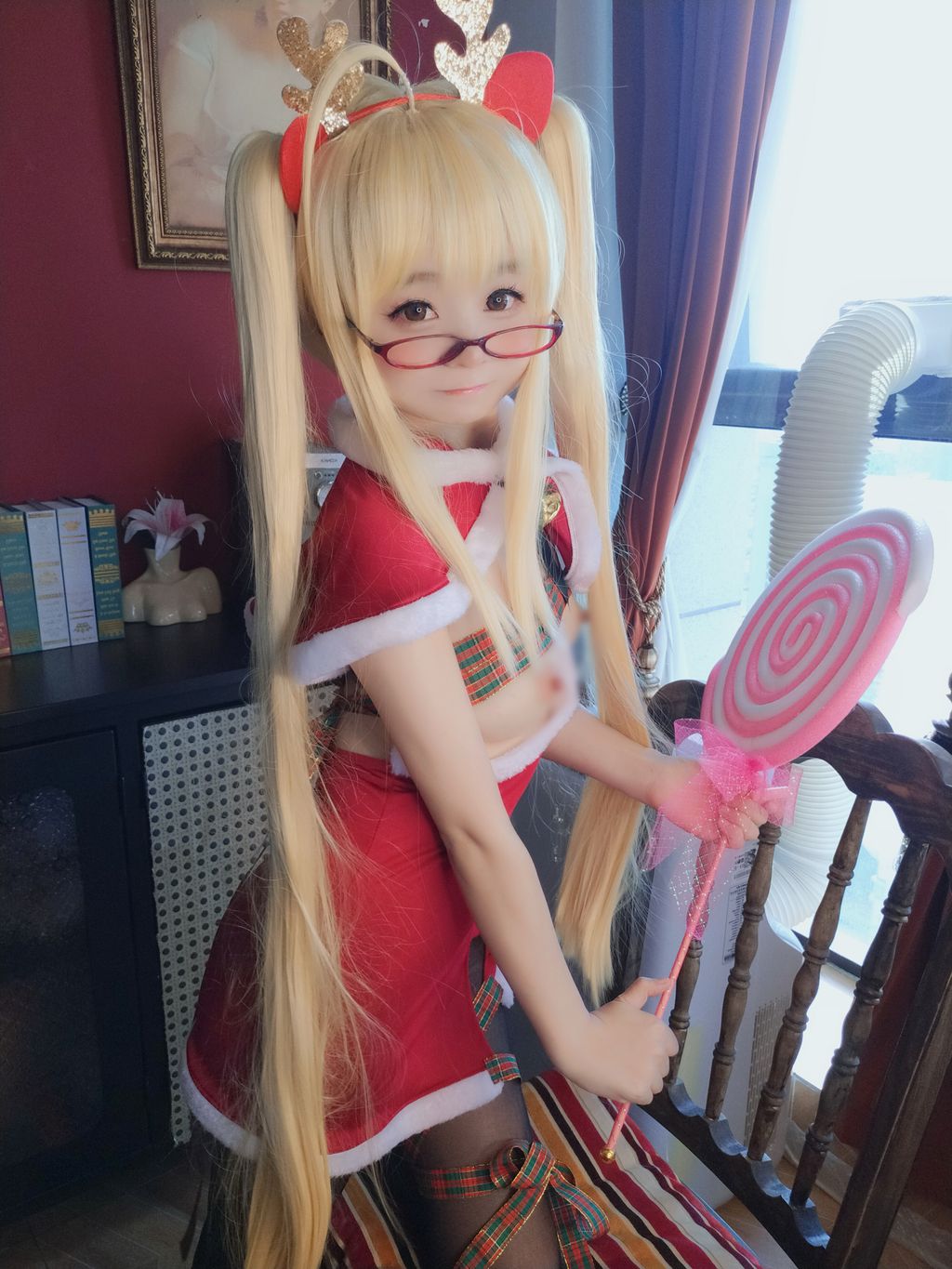 Coser@摇摇乐yoyo: Reindeer Marie Rose (104 photos) 2 Coser@摇摇乐yoyo: Reindeer Marie Rose (104 photos) 2