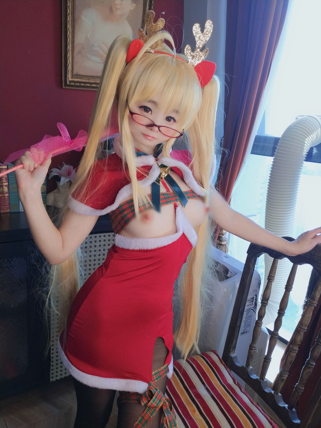 Coser@摇摇乐yoyo: Reindeer Marie Rose (104 photos) 0 Coser@摇摇乐yoyo: Reindeer Marie Rose (104 photos) 0
