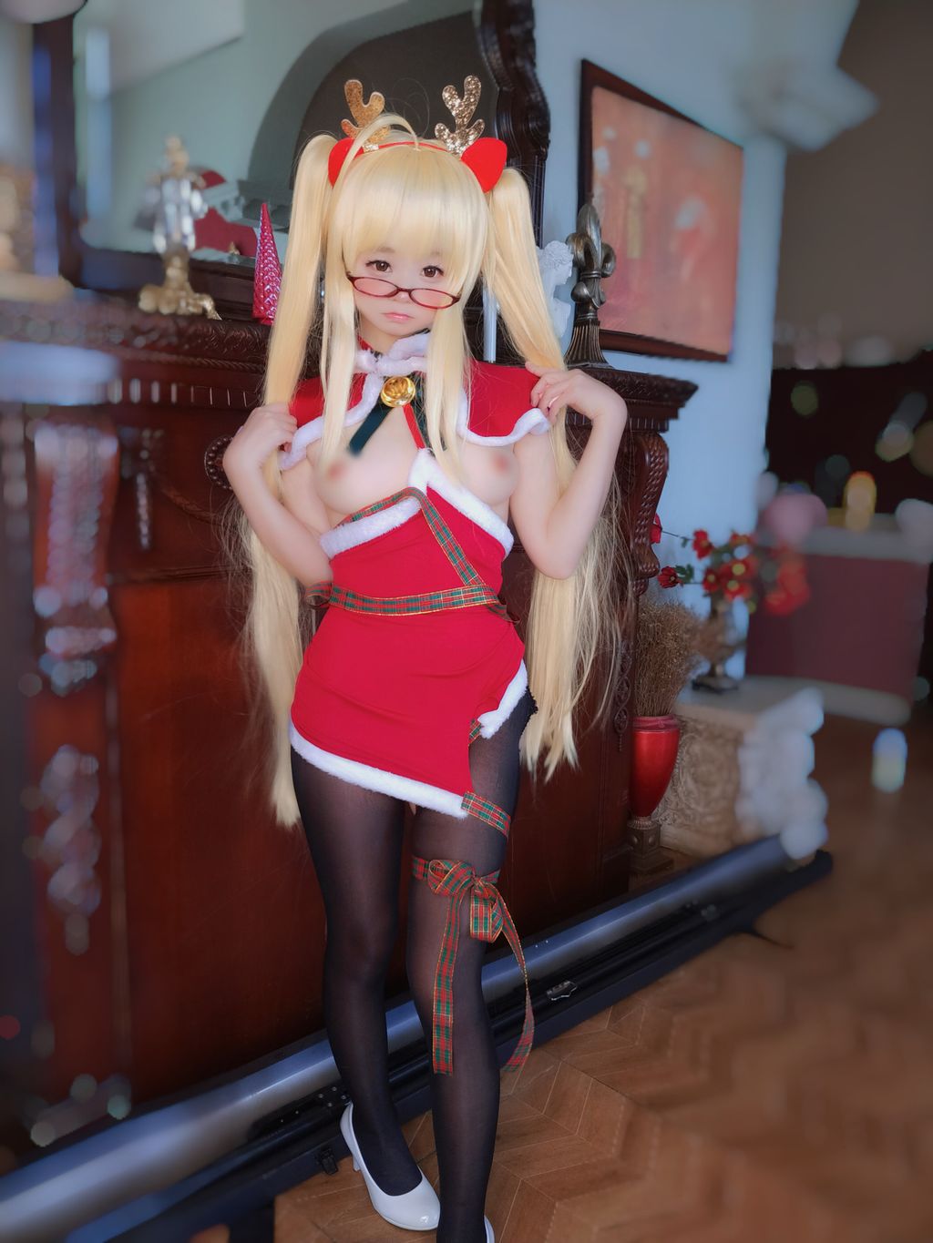 Coser@摇摇乐yoyo: Reindeer Marie Rose (104 photos) 6 Coser@摇摇乐yoyo: Reindeer Marie Rose (104 photos) 6