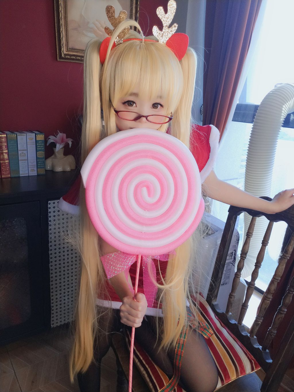 Coser@摇摇乐yoyo: Reindeer Marie Rose (104 photos) 3 Coser@摇摇乐yoyo: Reindeer Marie Rose (104 photos) 3
