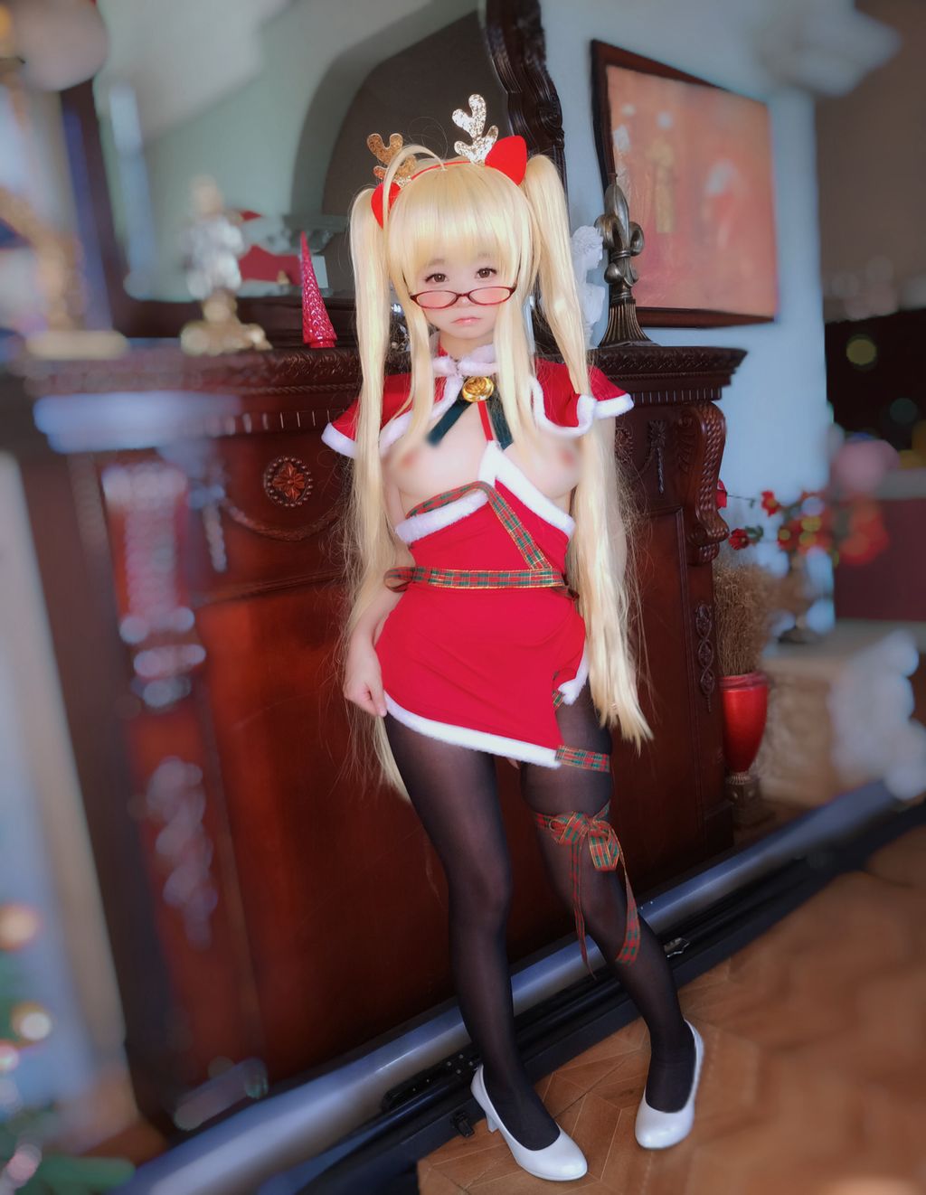 Coser@摇摇乐yoyo: Reindeer Marie Rose (104 photos) 11 Coser@摇摇乐yoyo: Reindeer Marie Rose (104 photos) 11