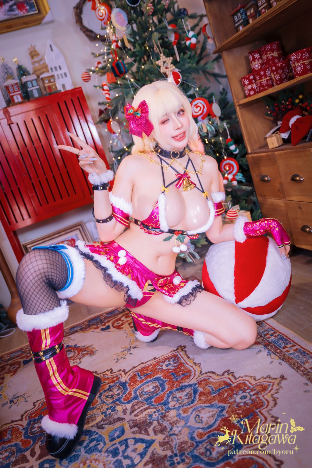 Coser@Byoru: Xmas Marin 更衣人偶坠入爱河 喜多川海梦圣诞 (65 photos + 29 videos) 4 Coser@Byoru: Xmas Marin 更衣人偶坠入爱河 喜多川海梦圣诞 (65 photos + 29 videos) 4