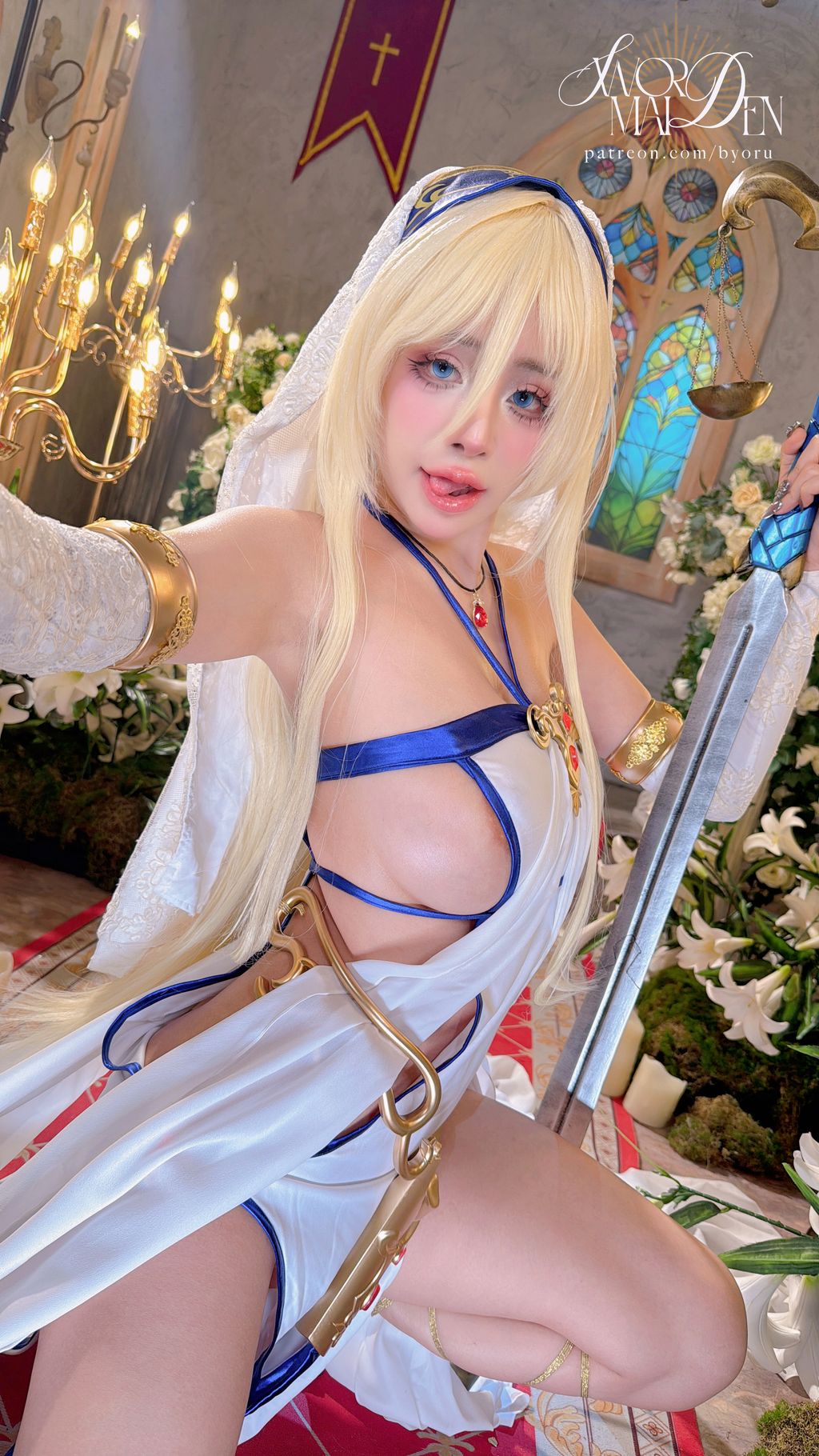 Coser@Byoru: Sword Maiden (77 photos + 25 videos) 17 Coser@Byoru: Sword Maiden (77 photos + 25 videos) 17