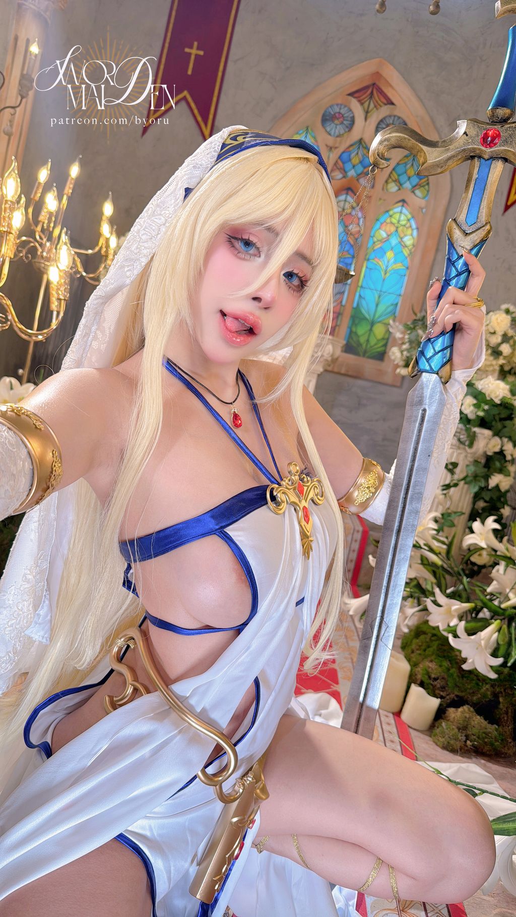 Coser@Byoru: Sword Maiden (77 photos + 25 videos) 16 Coser@Byoru: Sword Maiden (77 photos + 25 videos) 16