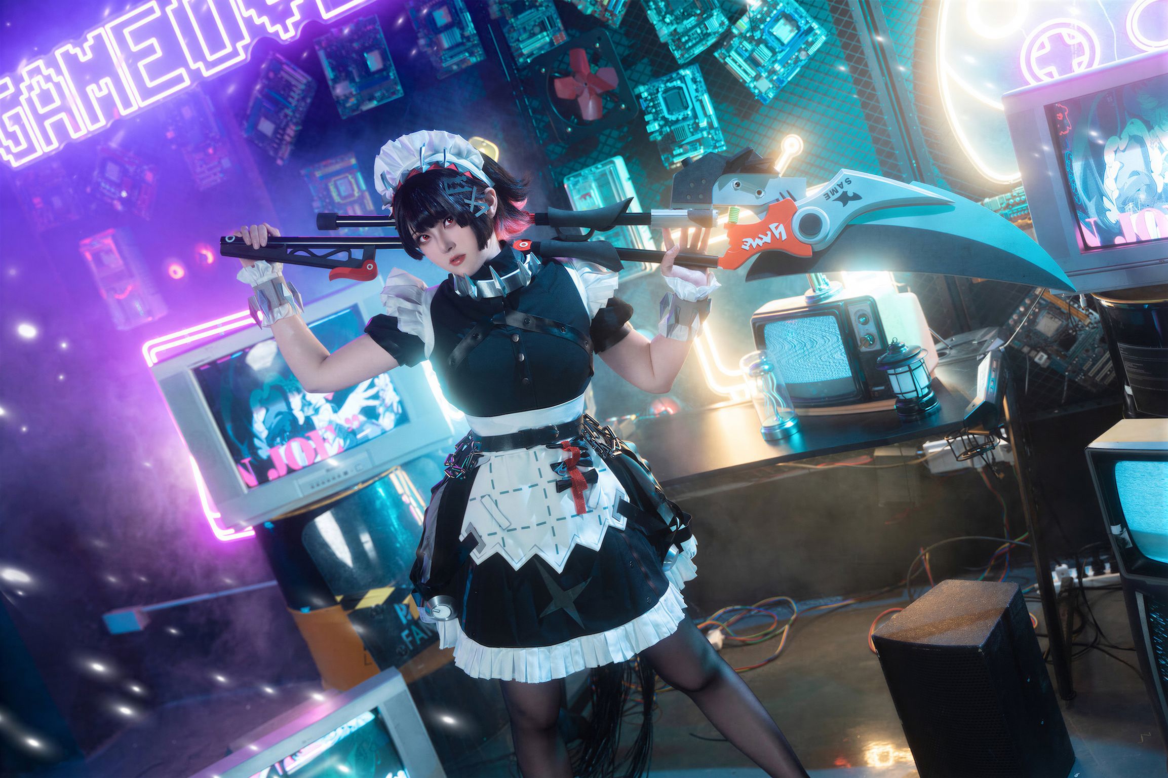 Coser@Natsuko夏夏子: 绝区零 艾莲乔 (93 photos + 4 videos) 7 Coser@Natsuko夏夏子: 绝区零 艾莲乔 (93 photos + 4 videos) 7