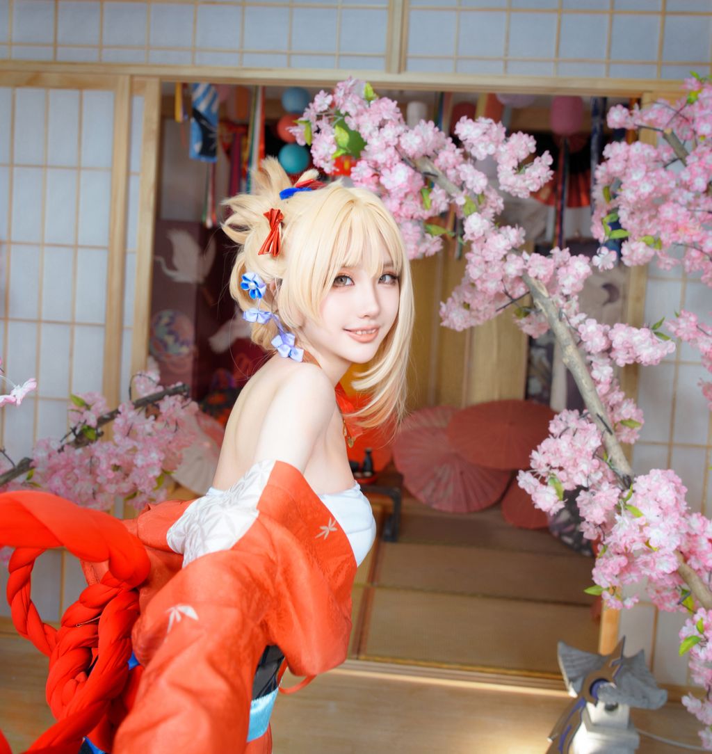 Coser@CatDemon喵崽 (你的喵崽): 原神 宵宫+S (111 photos) 6 Coser@CatDemon喵崽 (你的喵崽): 原神 宵宫+S (111 photos) 6