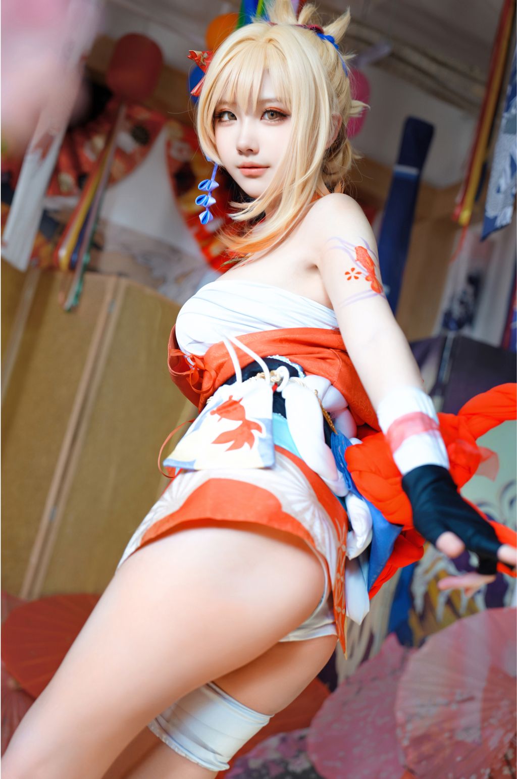 Coser@CatDemon喵崽 (你的喵崽): 原神 宵宫+S (111 photos) 4 Coser@CatDemon喵崽 (你的喵崽): 原神 宵宫+S (111 photos) 4