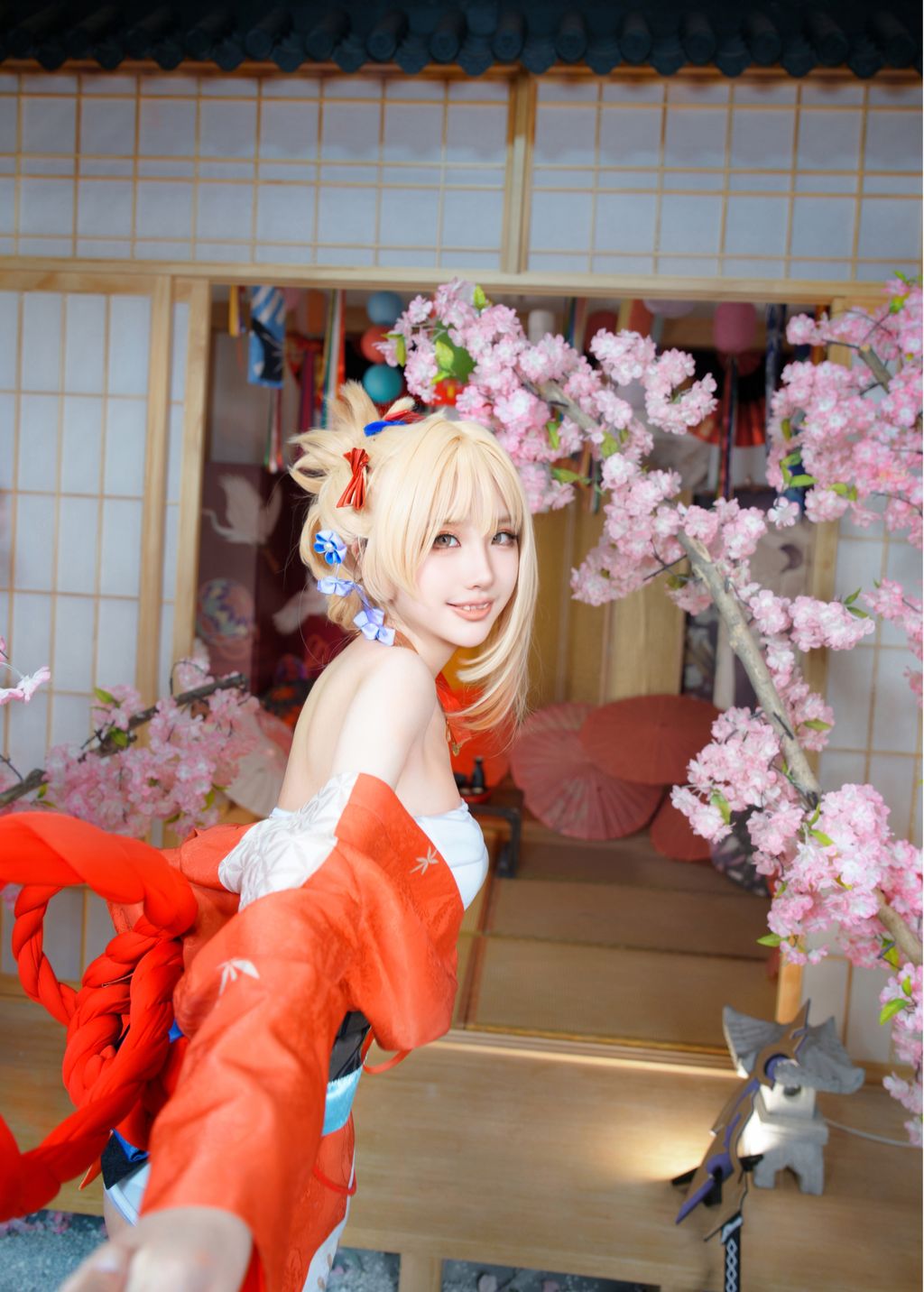 Coser@CatDemon喵崽 (你的喵崽): 原神 宵宫+S (111 photos) 15 Coser@CatDemon喵崽 (你的喵崽): 原神 宵宫+S (111 photos) 15