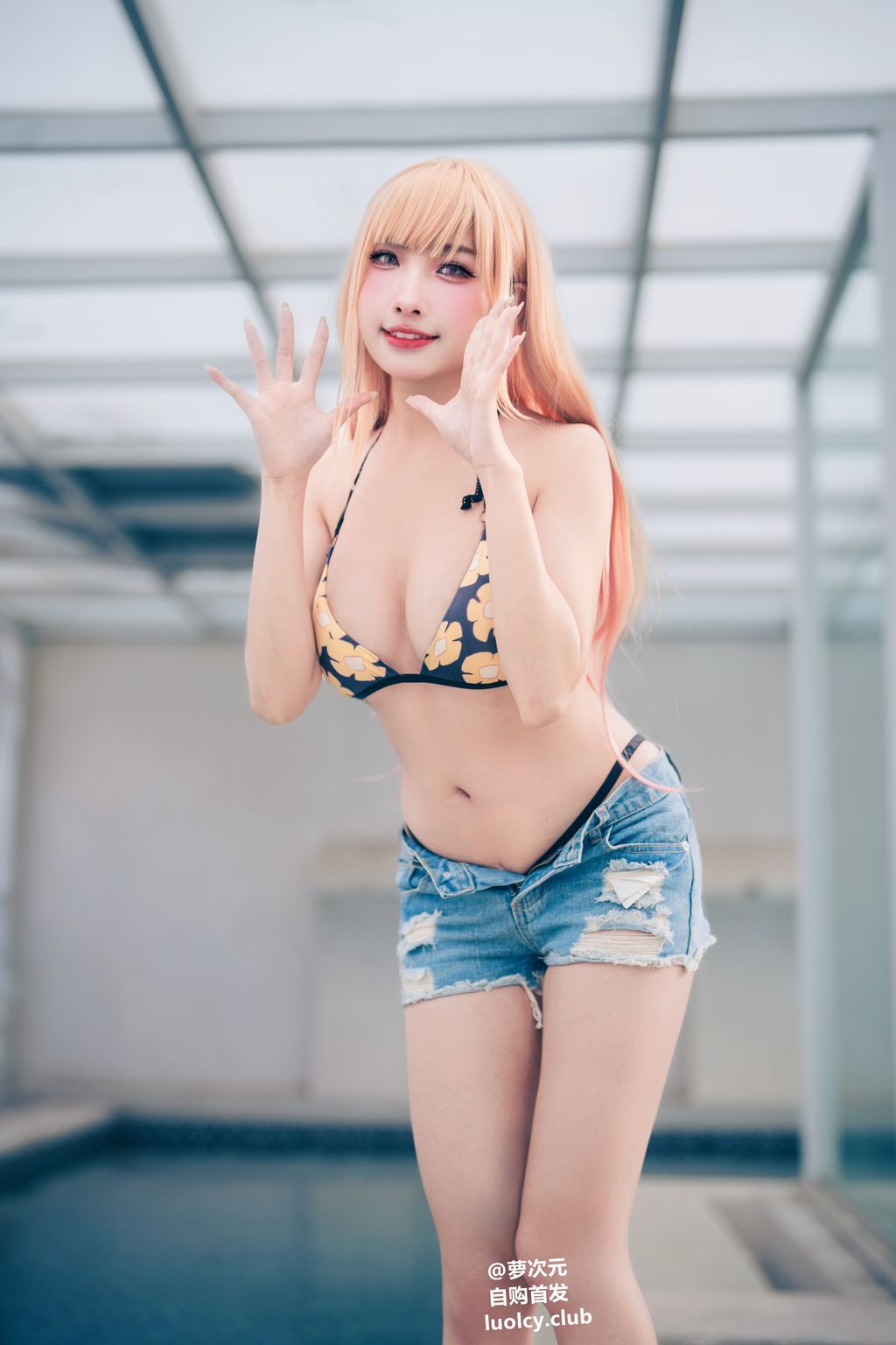 Coser@慕慕Momo: 8K Marin 海夢 – Ver.泳裝 (62 photos + 1 video) 6 Coser@慕慕Momo: 8K Marin 海夢 – Ver.泳裝 (62 photos + 1 video) 6