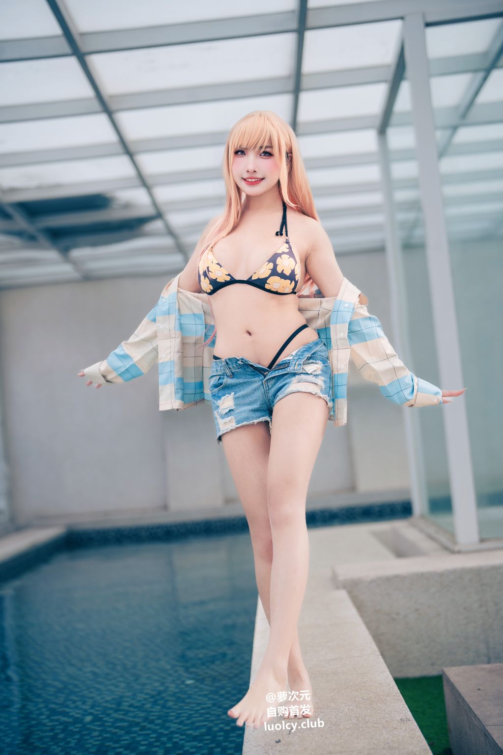 Coser@慕慕Momo: 8K Marin 海夢 – Ver.泳裝 (62 photos + 1 video) 11 Coser@慕慕Momo: 8K Marin 海夢 – Ver.泳裝 (62 photos + 1 video) 11