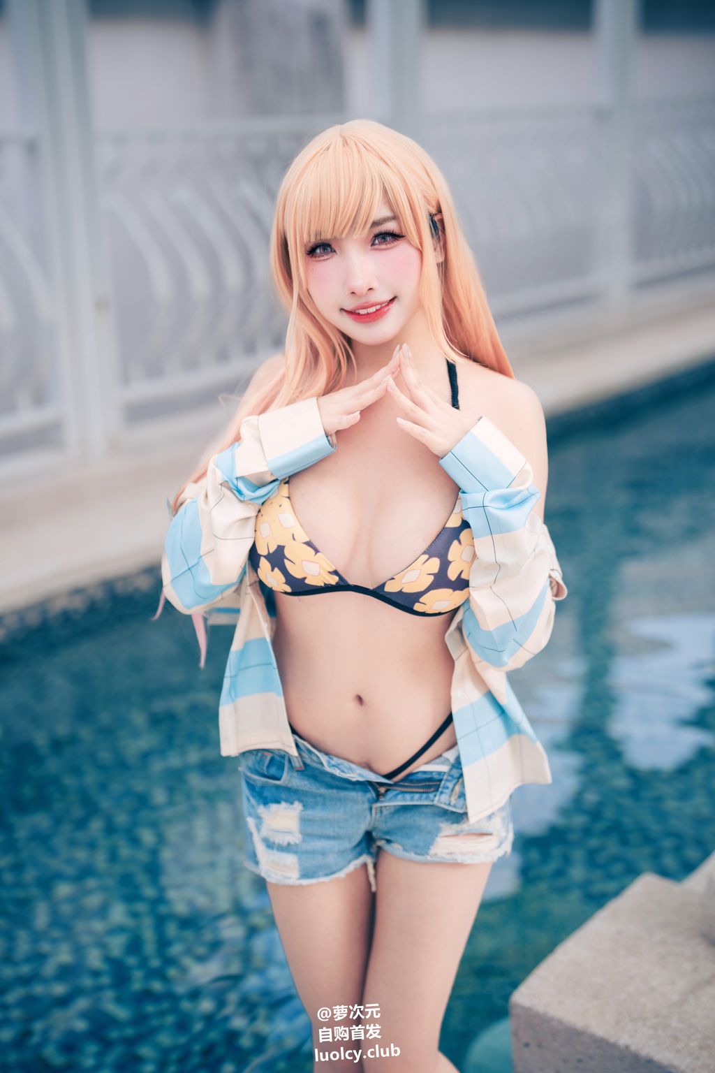 Coser@慕慕Momo: 8K Marin 海夢 – Ver.泳裝 (62 photos + 1 video) 12 Coser@慕慕Momo: 8K Marin 海夢 – Ver.泳裝 (62 photos + 1 video) 12
