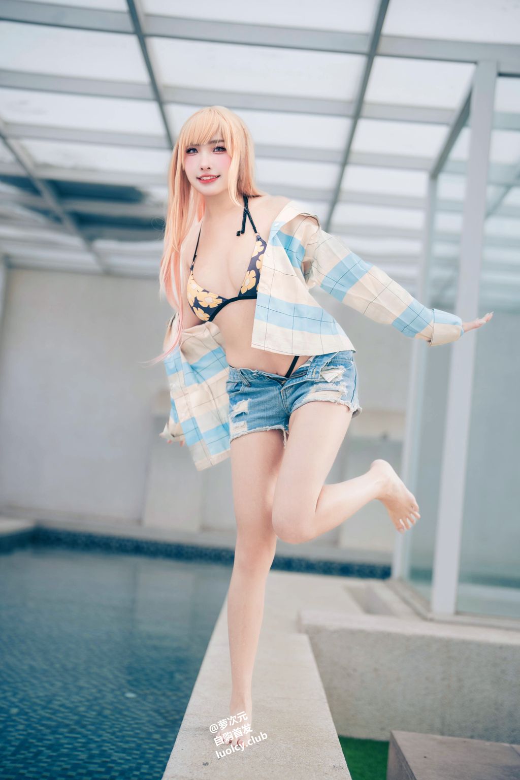 Coser@慕慕Momo: 8K Marin 海夢 – Ver.泳裝 (62 photos + 1 video) 10 Coser@慕慕Momo: 8K Marin 海夢 – Ver.泳裝 (62 photos + 1 video) 10