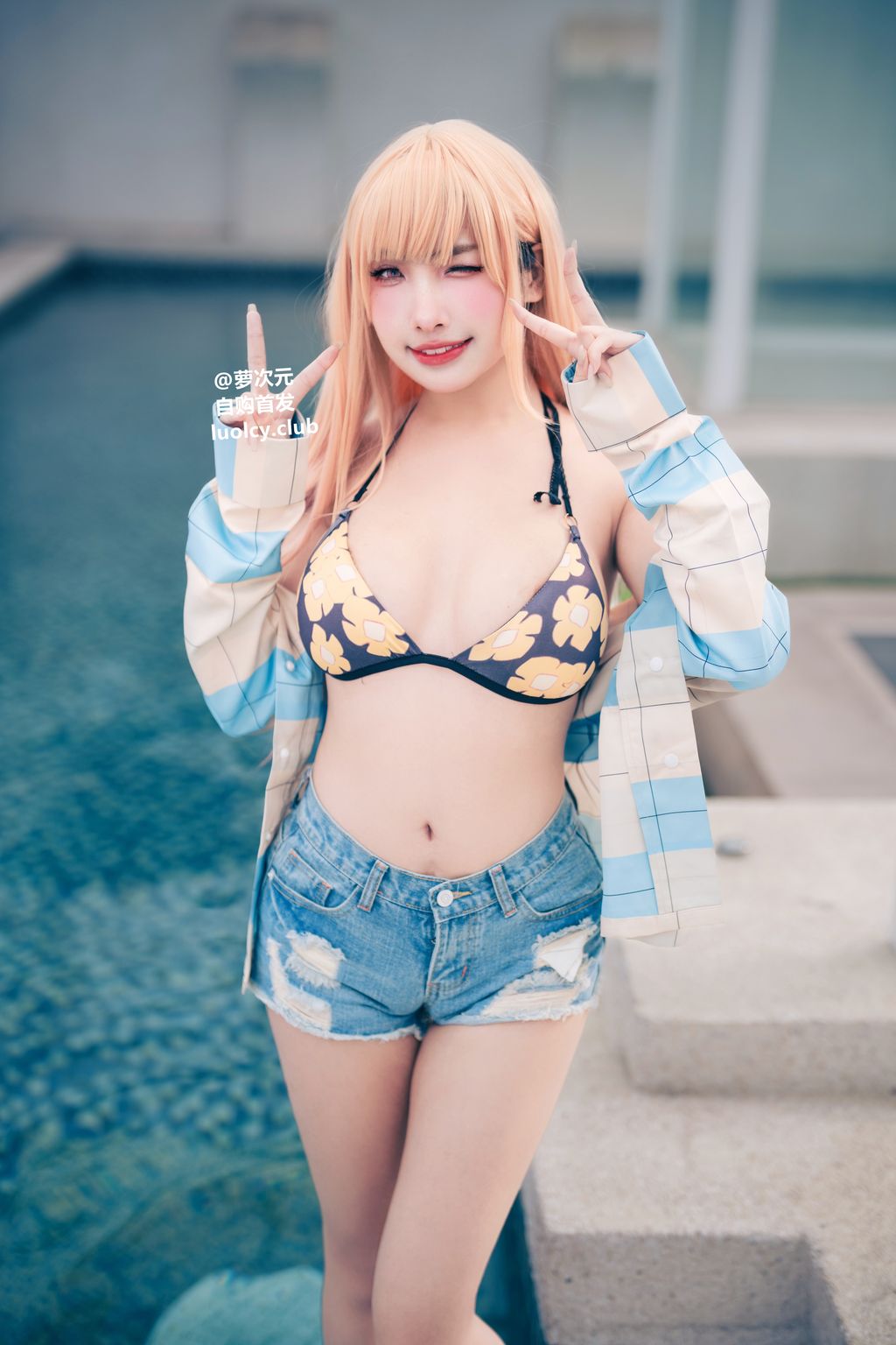 Coser@慕慕Momo: 8K Marin 海夢 – Ver.泳裝 (62 photos + 1 video) 16 Coser@慕慕Momo: 8K Marin 海夢 – Ver.泳裝 (62 photos + 1 video) 16