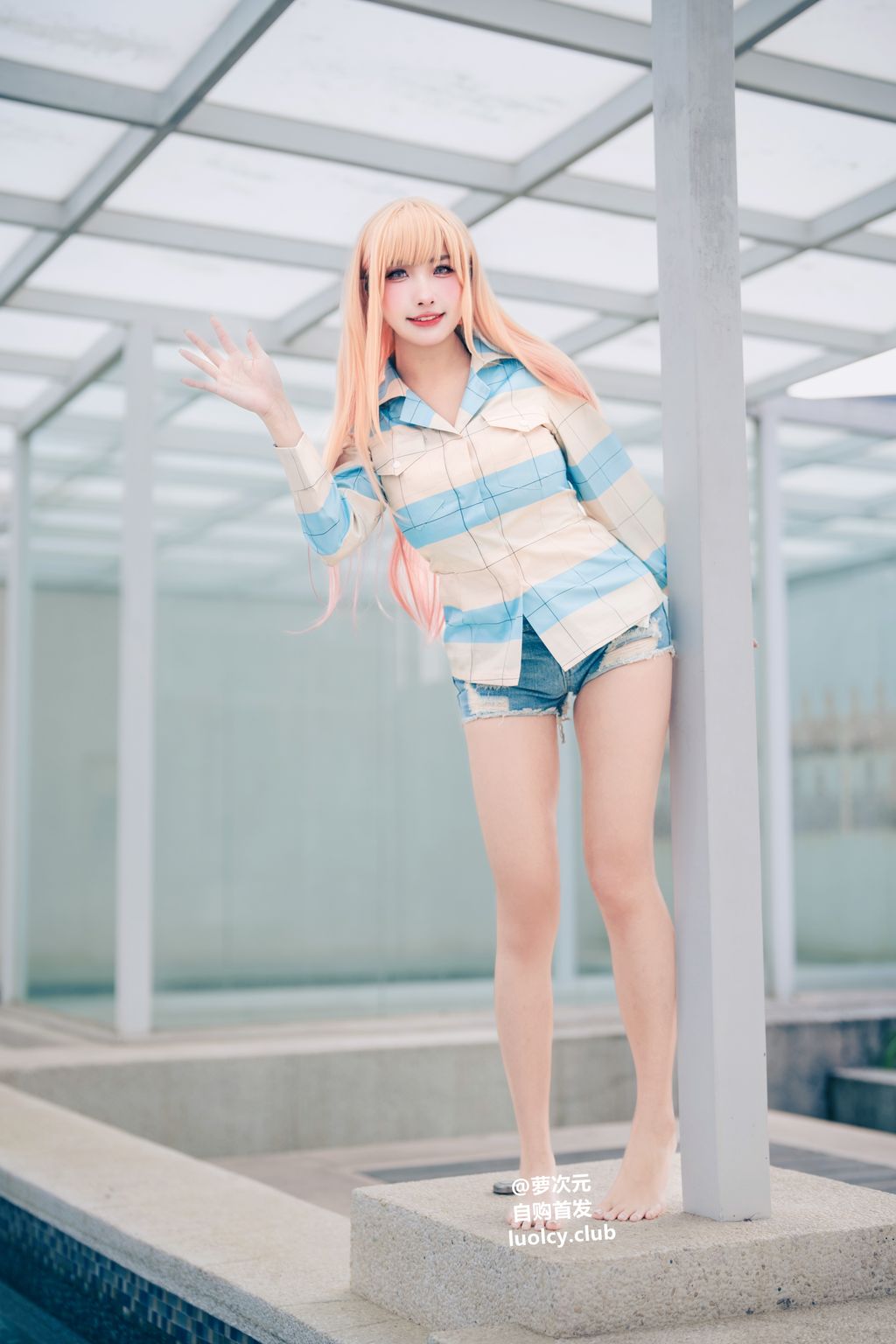 Coser@慕慕Momo: 8K Marin 海夢 – Ver.泳裝 (62 photos + 1 video) 5 Coser@慕慕Momo: 8K Marin 海夢 – Ver.泳裝 (62 photos + 1 video) 5