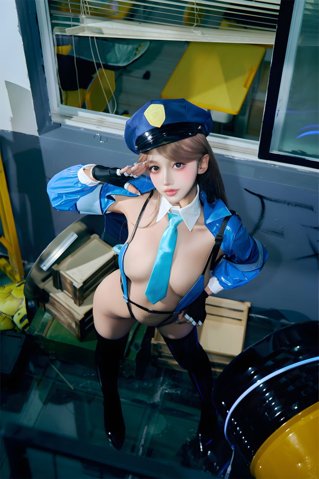 Coser@过期米线线喵: 女警 (59 photos) 3 Coser@过期米线线喵: 女警 (59 photos) 3