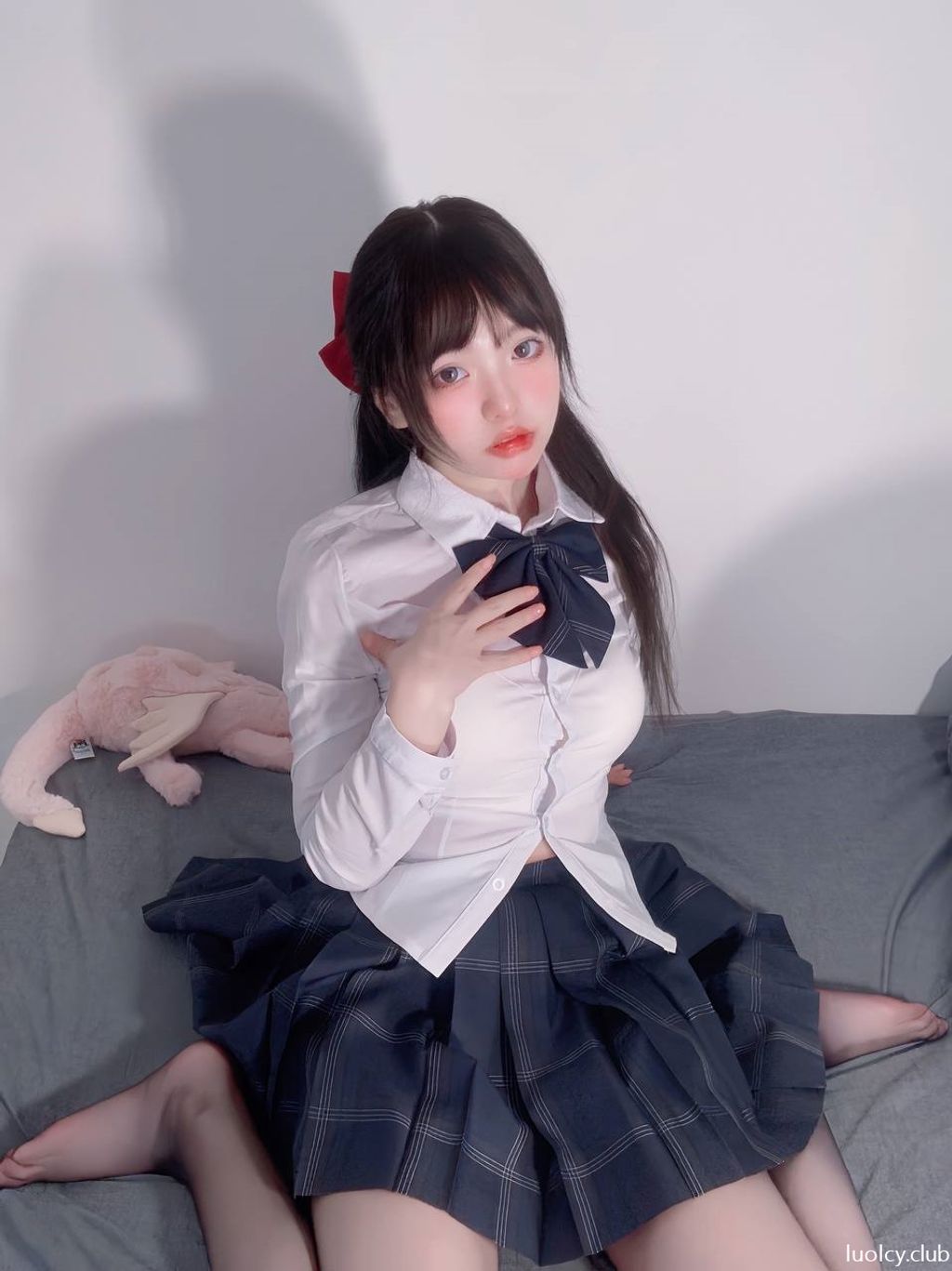 Coser@你的真真u: JK蝴蝶结学妹 (64 photos + 5 videos) 15 Coser@你的真真u: JK蝴蝶结学妹 (64 photos + 5 videos) 15