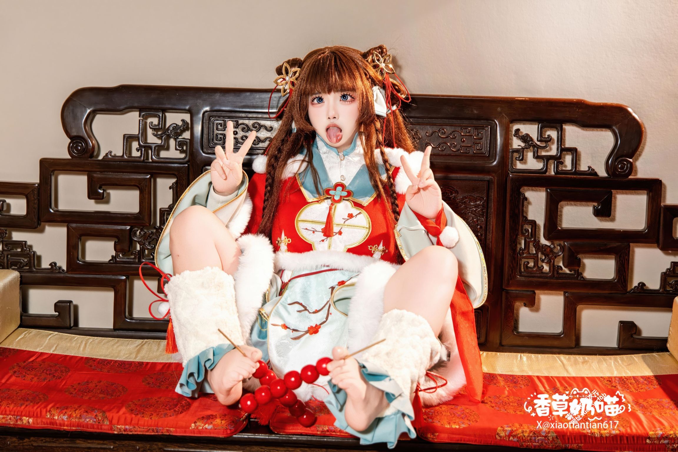 Coser@香草奶喵: 日进斗金 (108 photos + 15 videos) 7 Coser@香草奶喵: 日进斗金 (108 photos + 15 videos) 7