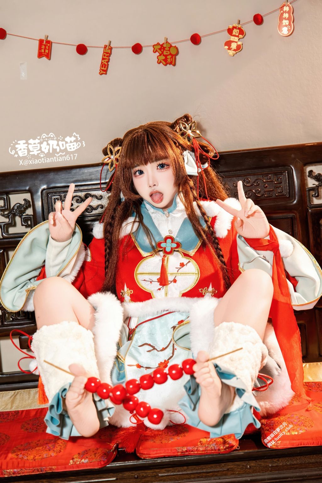 Coser@香草奶喵: 日进斗金 (108 photos + 15 videos) 8 Coser@香草奶喵: 日进斗金 (108 photos + 15 videos) 8