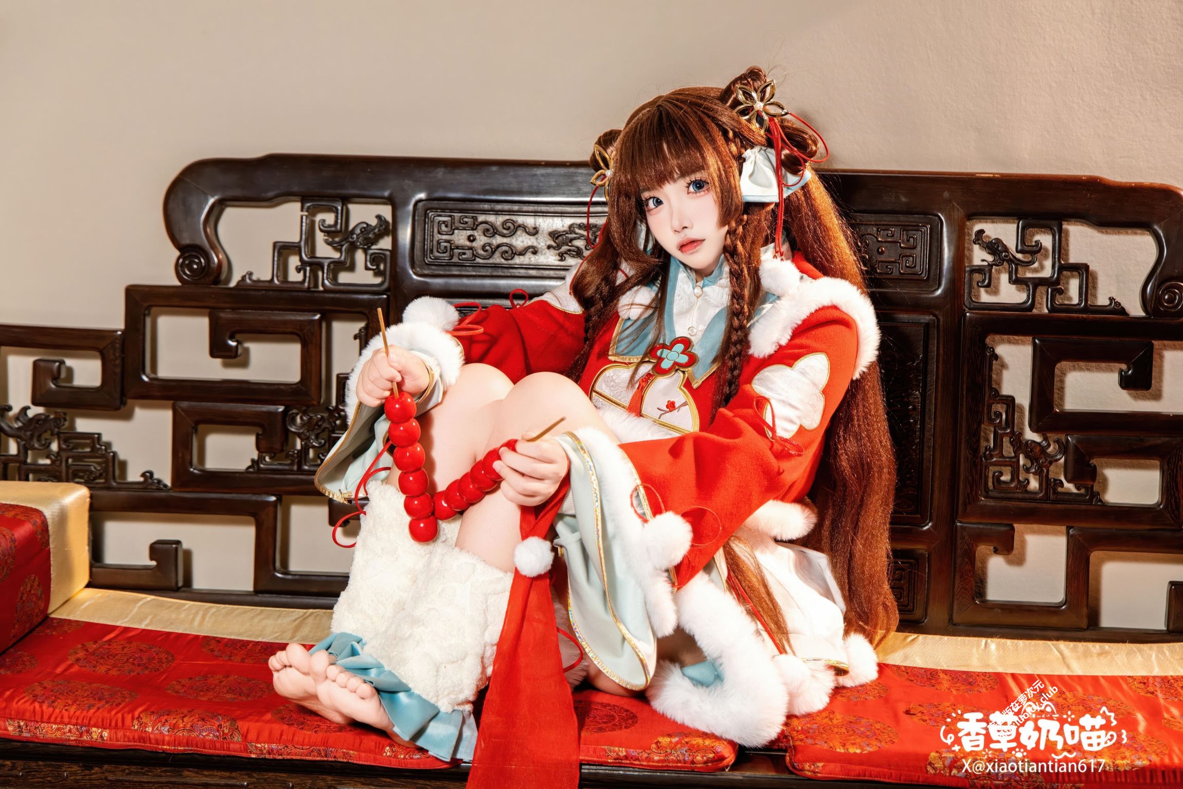 Coser@香草奶喵: 日进斗金 (108 photos + 15 videos) 5 Coser@香草奶喵: 日进斗金 (108 photos + 15 videos) 5