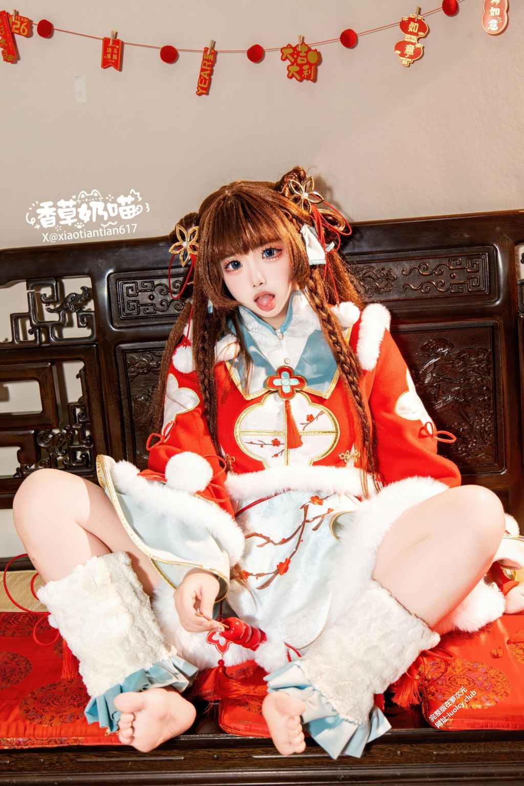 Coser@香草奶喵: 日进斗金 (108 photos + 15 videos) 11 Coser@香草奶喵: 日进斗金 (108 photos + 15 videos) 11
