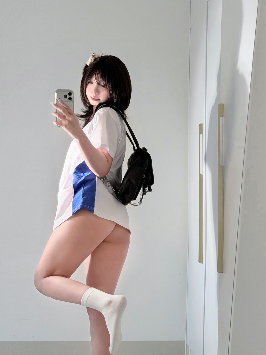 Coser@真宝: 校服甜妹 (71 photos + 2 videos) 19 Coser@真宝: 校服甜妹 (71 photos + 2 videos) 19