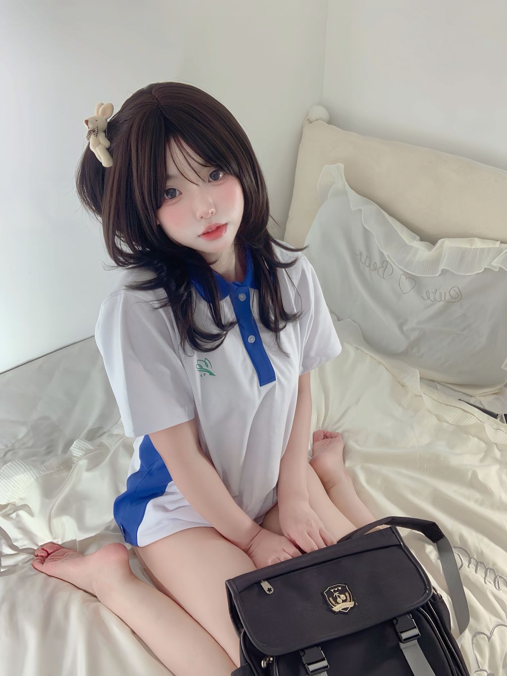 Coser@真宝: 校服甜妹 (71 photos + 2 videos) 4 Coser@真宝: 校服甜妹 (71 photos + 2 videos) 4