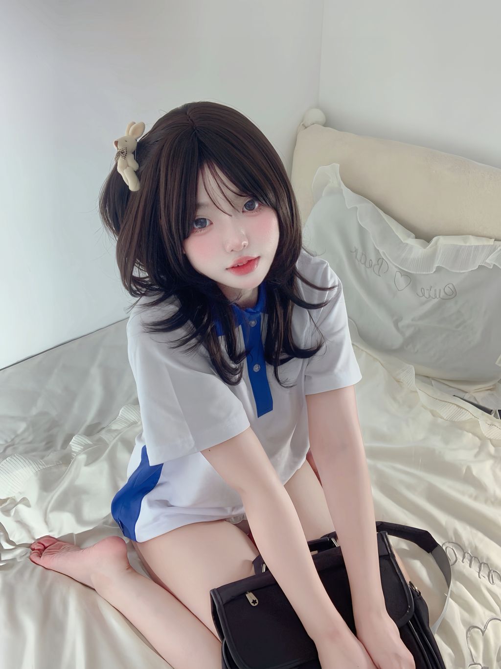 Coser@真宝: 校服甜妹 (71 photos + 2 videos) 15 Coser@真宝: 校服甜妹 (71 photos + 2 videos) 15