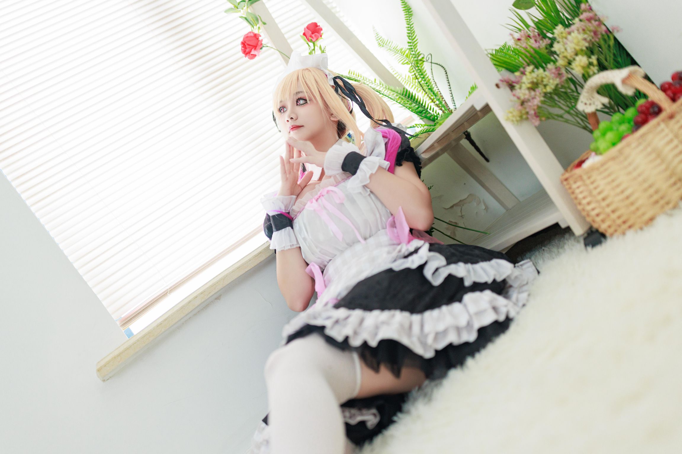 Coser@阿雪雪: 海梦女仆 (102 photos + 5 videos)
