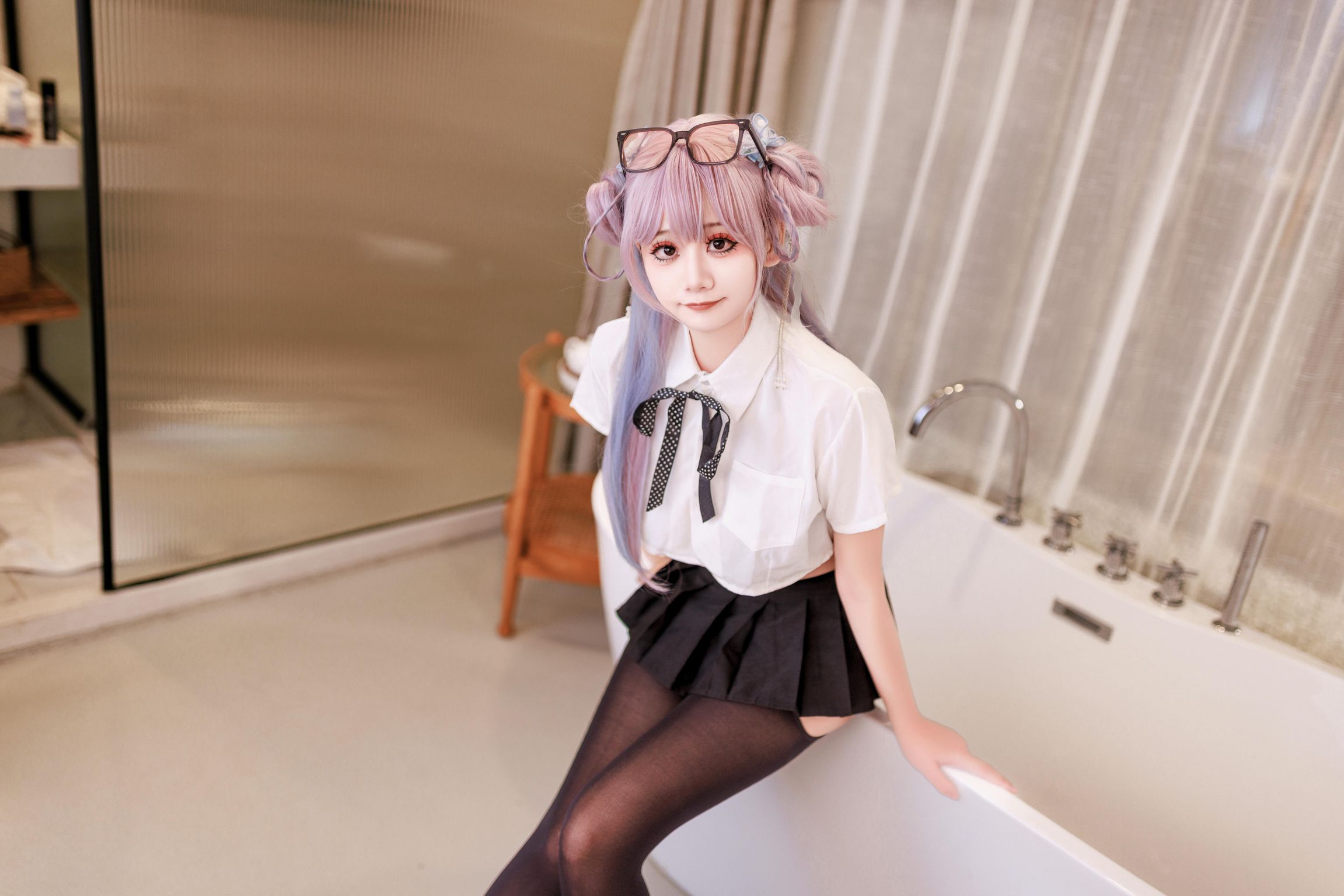 Coser@阿雪雪: 居家女高 (64 photos + 2 videos) 2 Coser@阿雪雪: 居家女高 (64 photos + 2 videos) 2