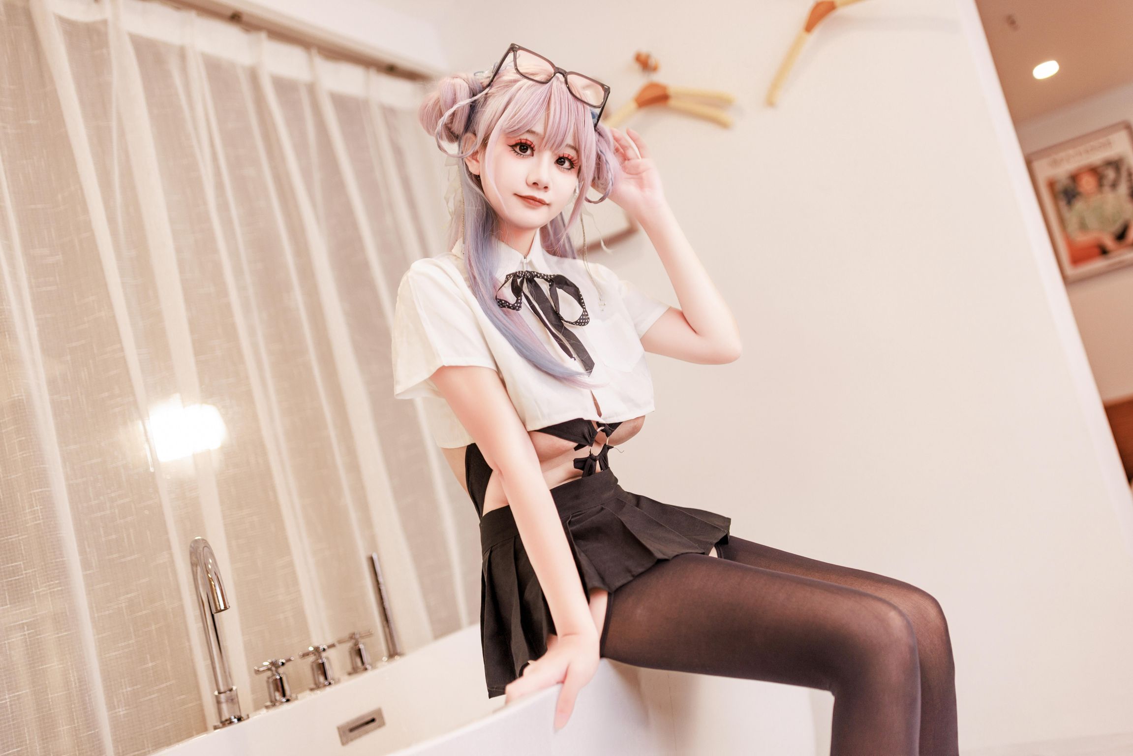 Coser@阿雪雪: 居家女高 (64 photos + 2 videos) 4 Coser@阿雪雪: 居家女高 (64 photos + 2 videos) 4