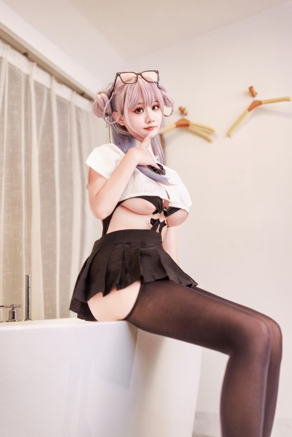 Coser@阿雪雪: 居家女高 (64 photos + 2 videos) 15 Coser@阿雪雪: 居家女高 (64 photos + 2 videos) 15