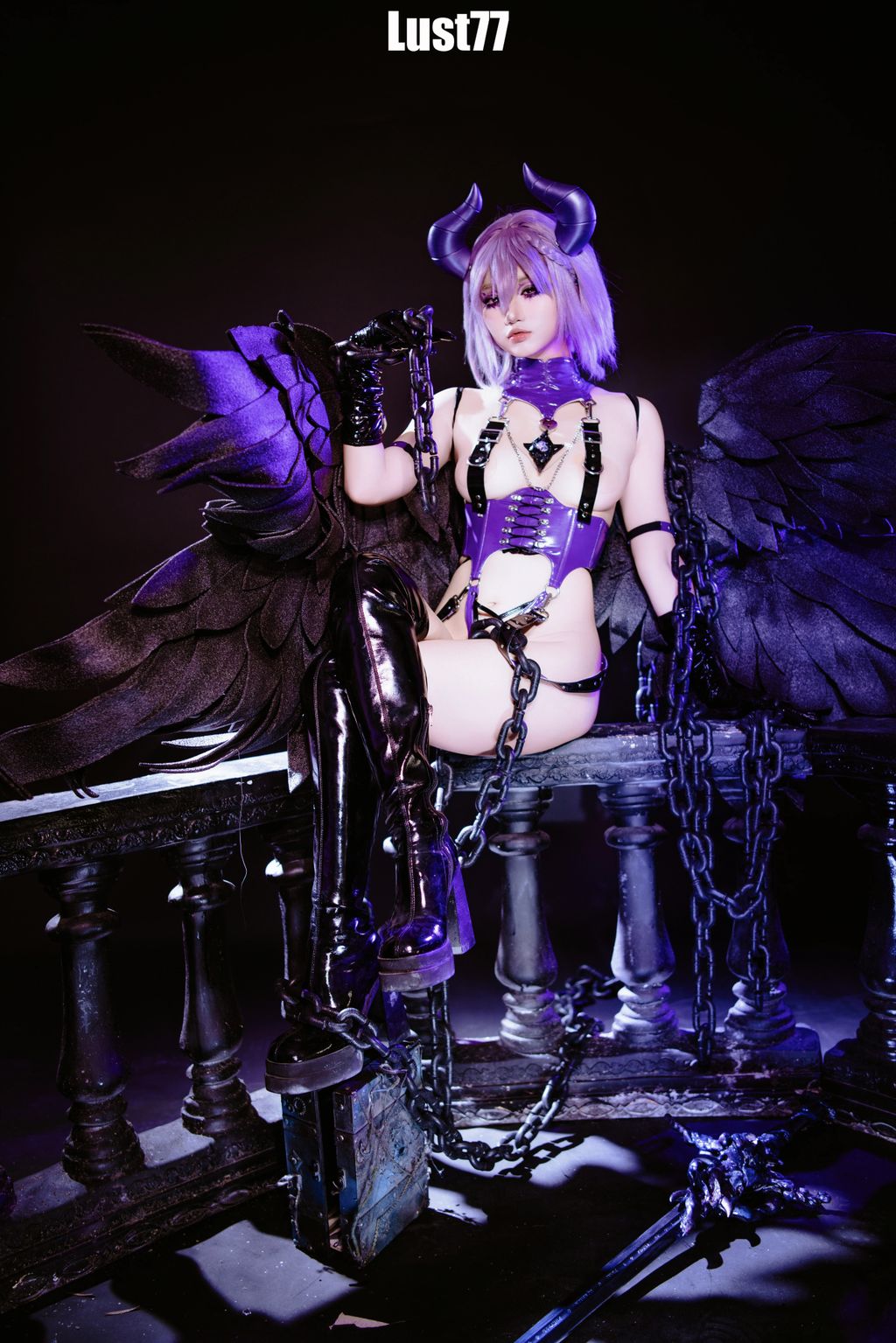 Coser@柒柒要乖哦: 堕天使之歌 (83 photos) 0 Coser@柒柒要乖哦: 堕天使之歌 (83 photos) 0